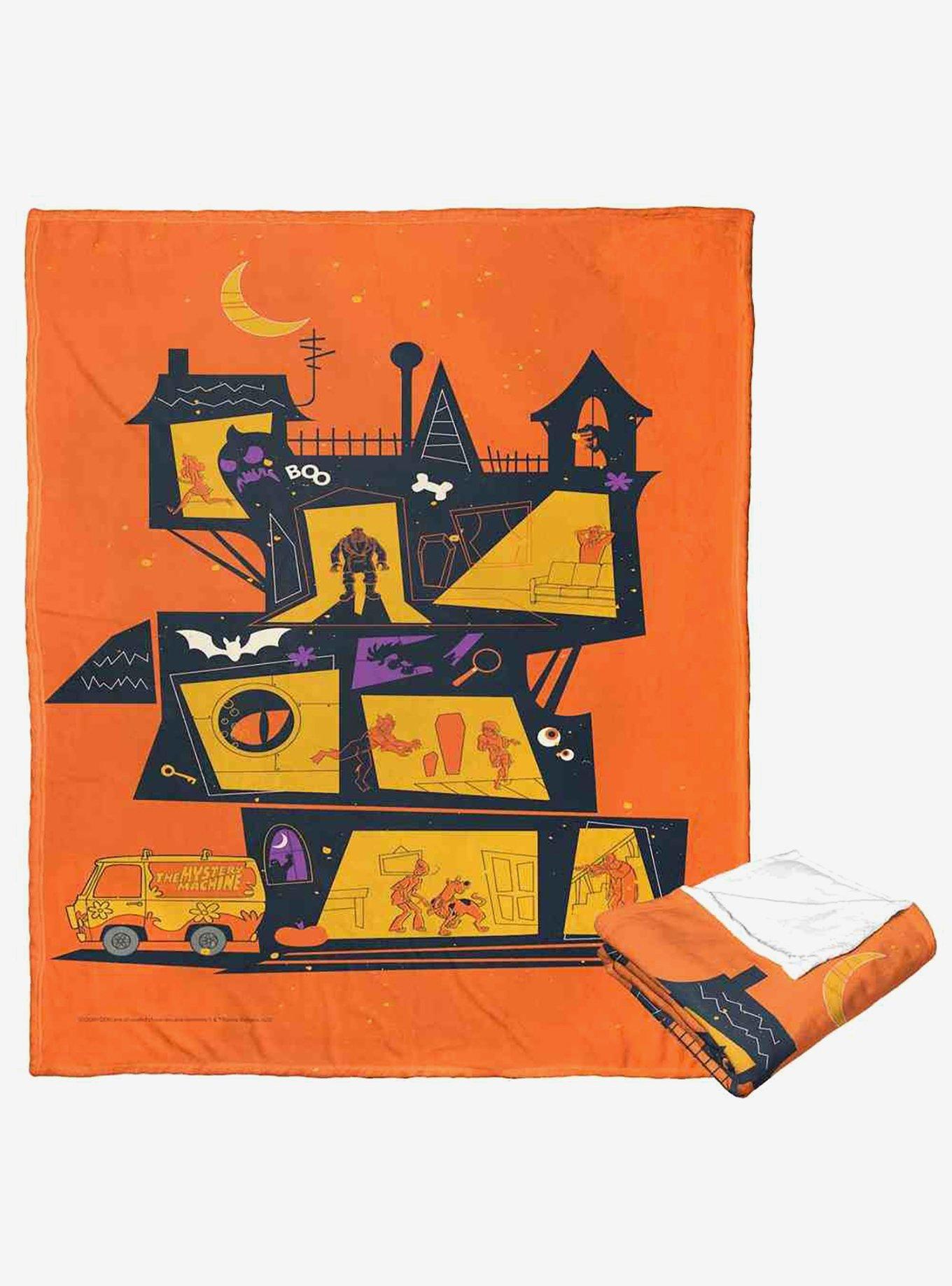 Scooby-Doo! Haunted House Silk Touch Throw Blanket, , hi-res