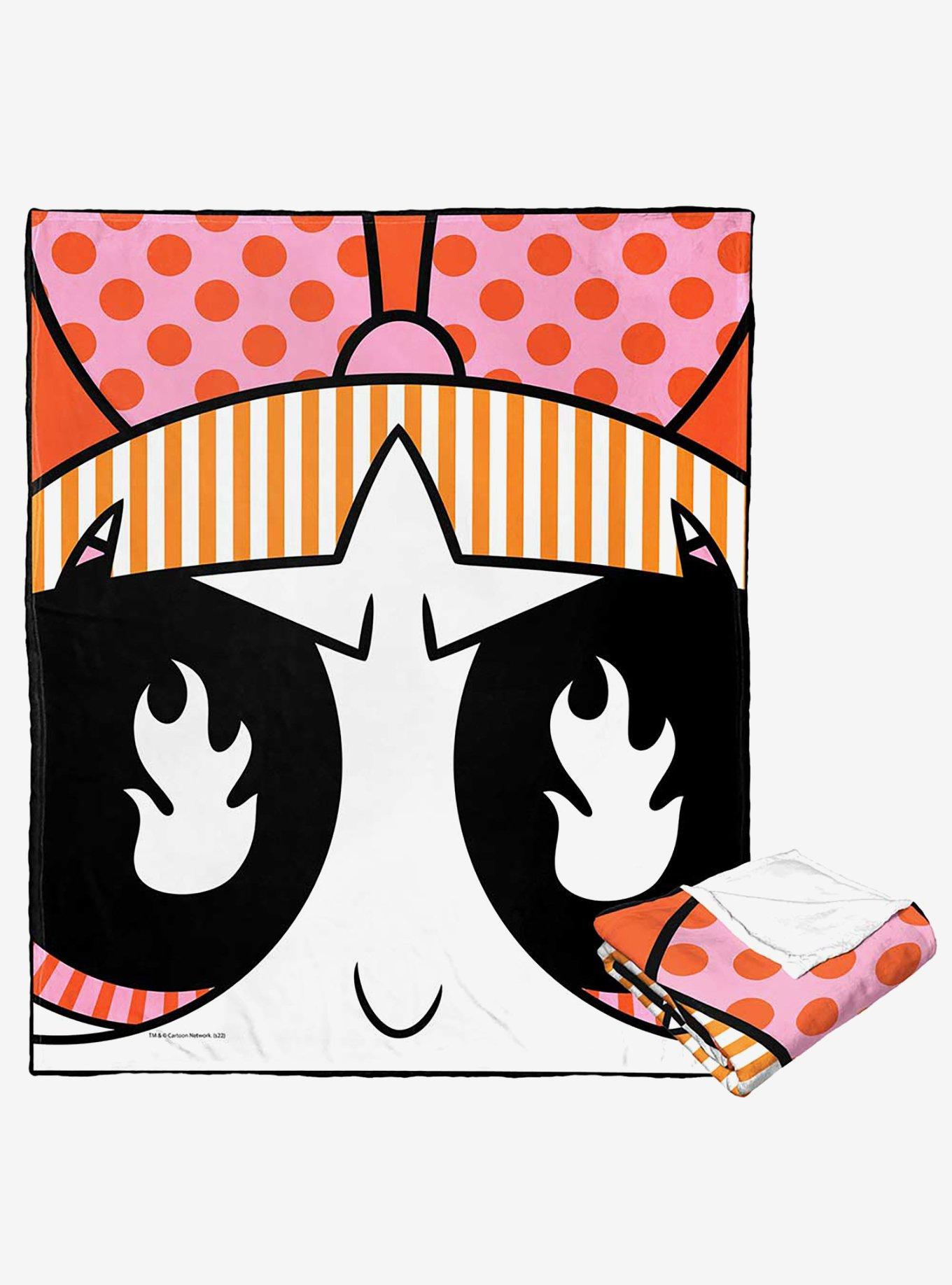 Powerpuff Girls Blossom Fiirey Eyes Silk Touch Throw Blanket, , hi-res