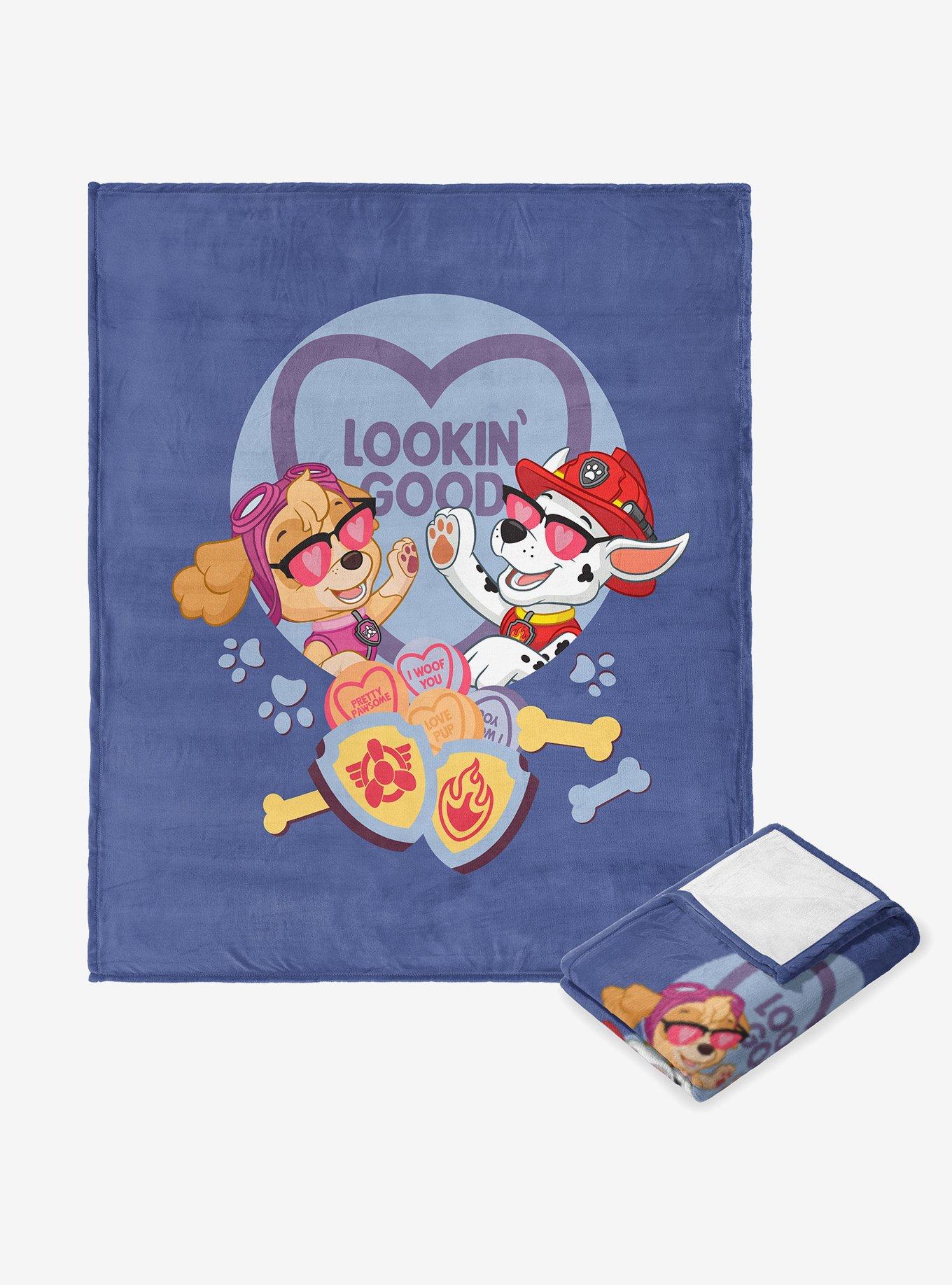 Paw Patrol Looking Good Silk Touch Throw Blanket, , hi-res