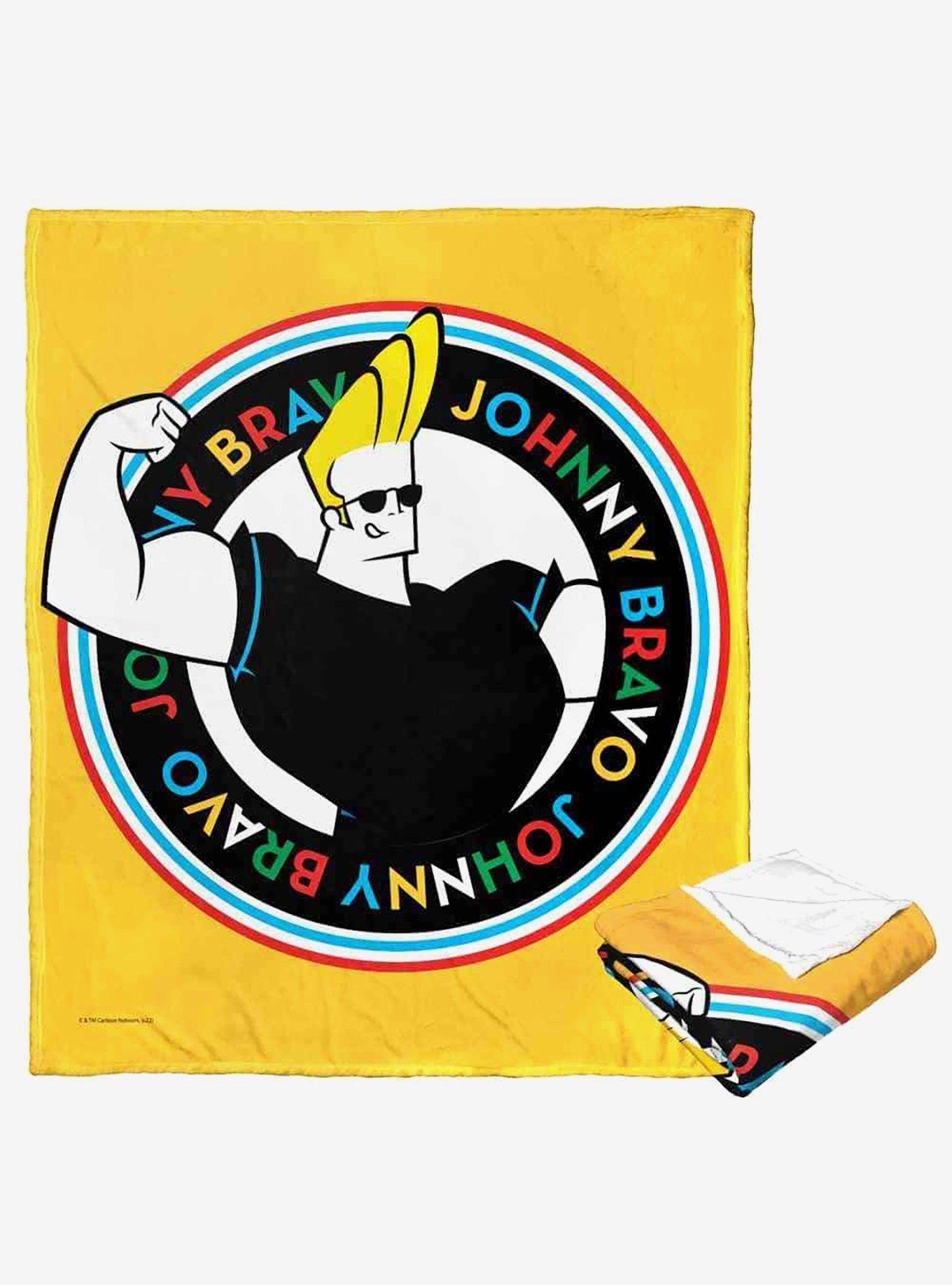 Johnny Bravo Johnny Bravo Silk Touch Throw Blanket , , hi-res