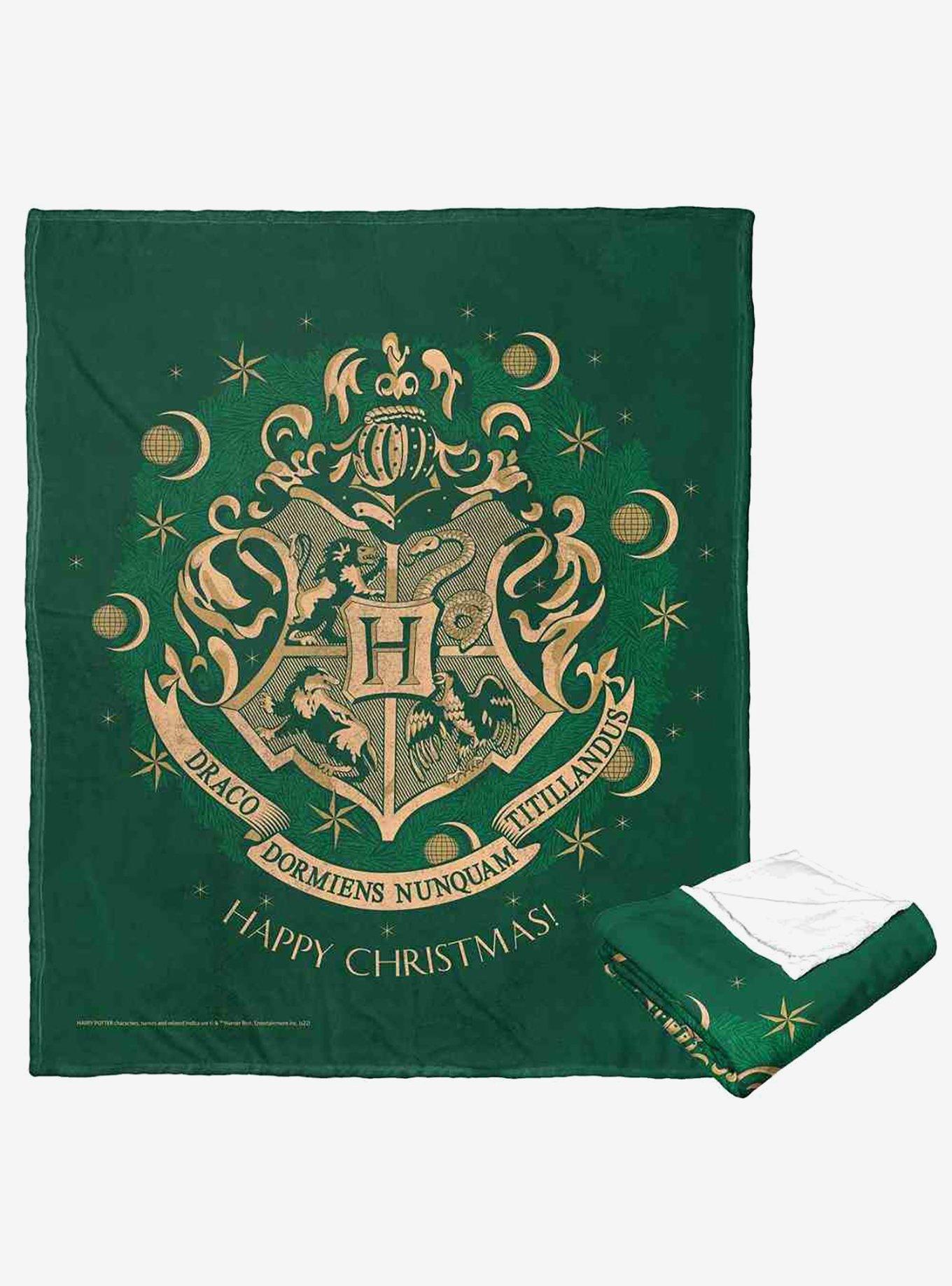 Harry Potter Happy Christmas Silk Touch Throw Blanket , , hi-res