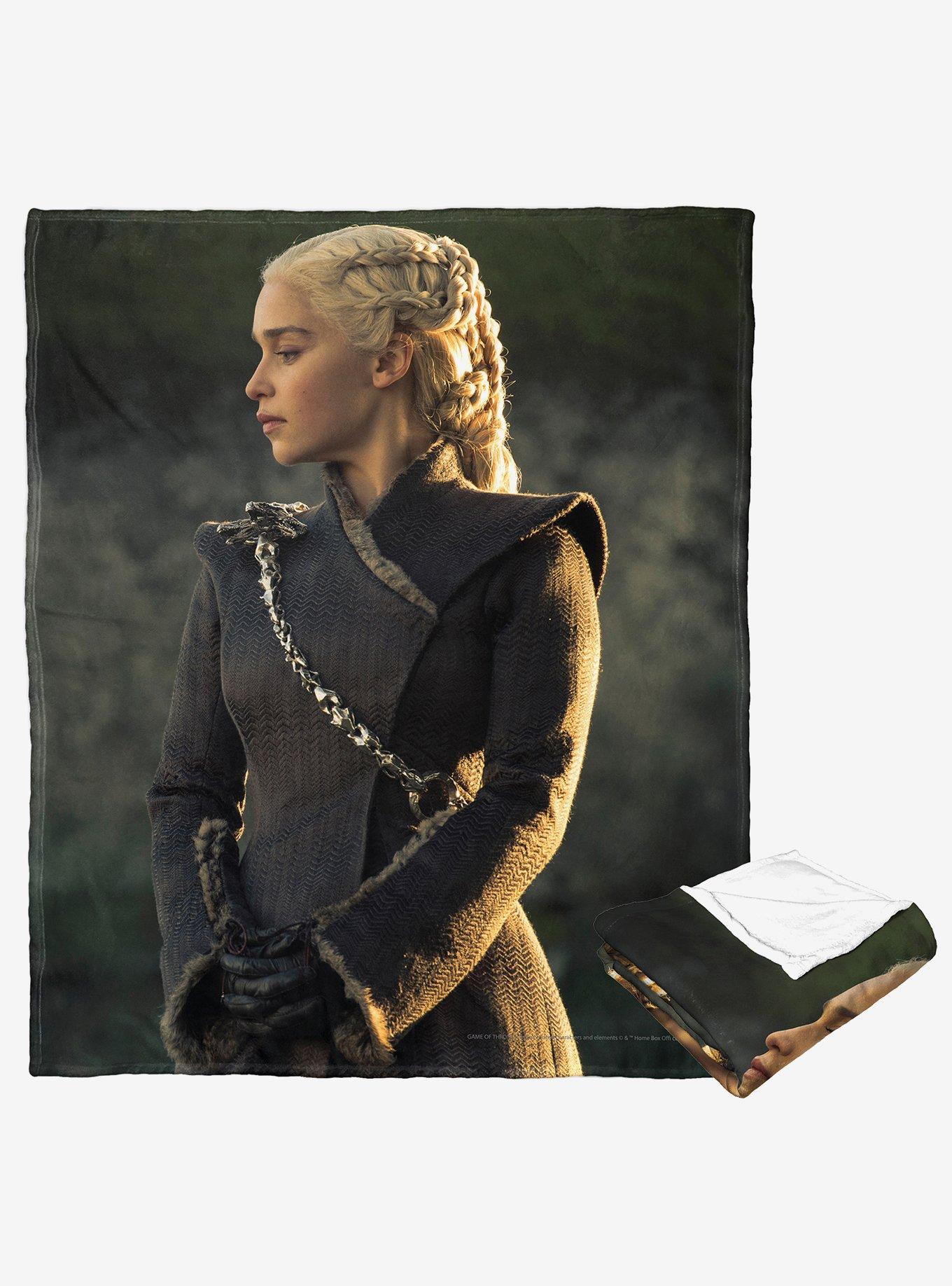 Game Of Thrones Queen Daenerys Silk Touch Throw Blanket , , hi-res