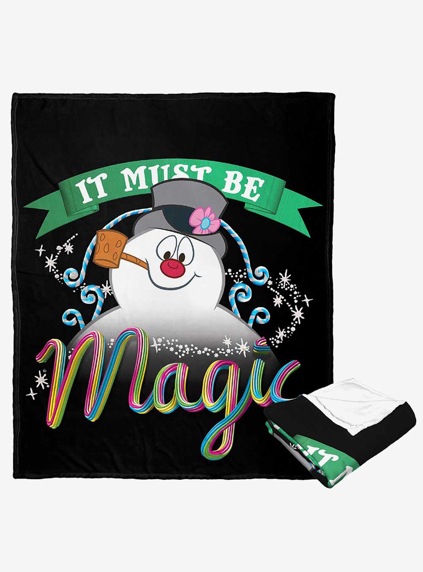 Frosty the Snowman It Must Be Magic Silk Touch Throw Blanket , , hi-res