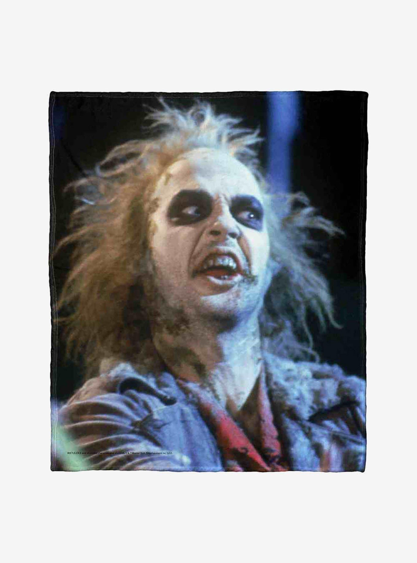 Beetlejuice Ghost With The Most Silk Touch Throw Blanket, , hi-res