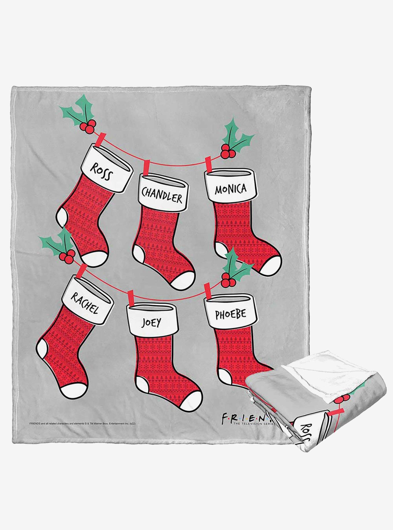 Friends Friends Stockings Silk Touch Throw Blanket , , hi-res