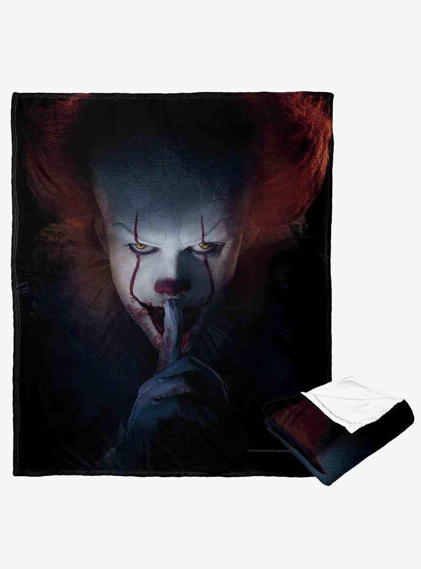 It Chapter 2 Quiet Down Silk Touch Throw Blanket, , hi-res