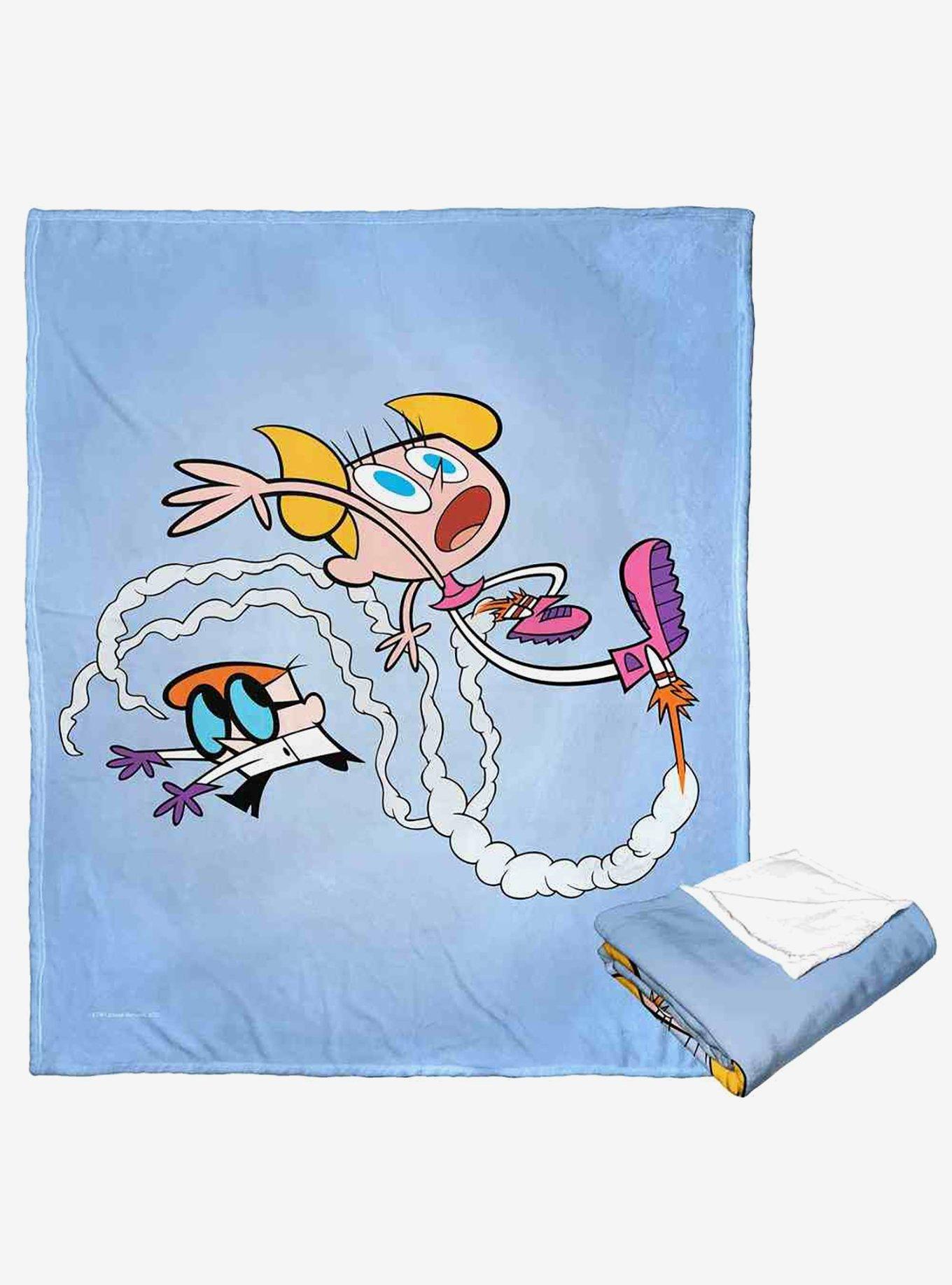 Dexter's Laboratory Test Run Silk Touch Throw Blanket, , hi-res