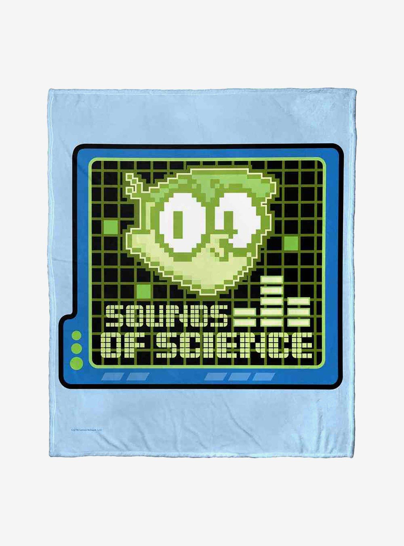 Dexter's Laboratory Sounds Of Science Silk Touch Throw Blanket, , hi-res