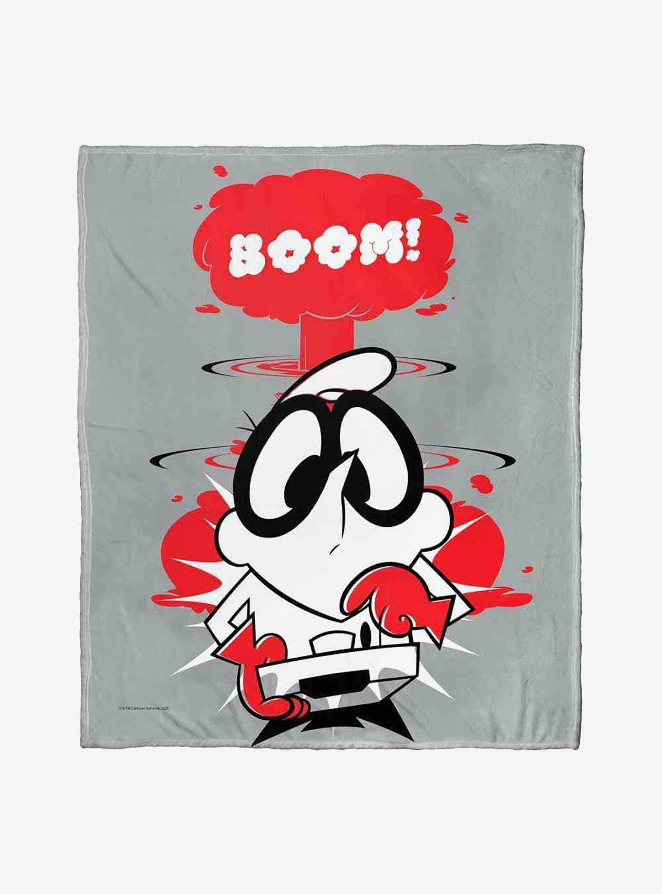 Dexter's Laboratory Boom Silk Touch Throw Blanket , , hi-res
