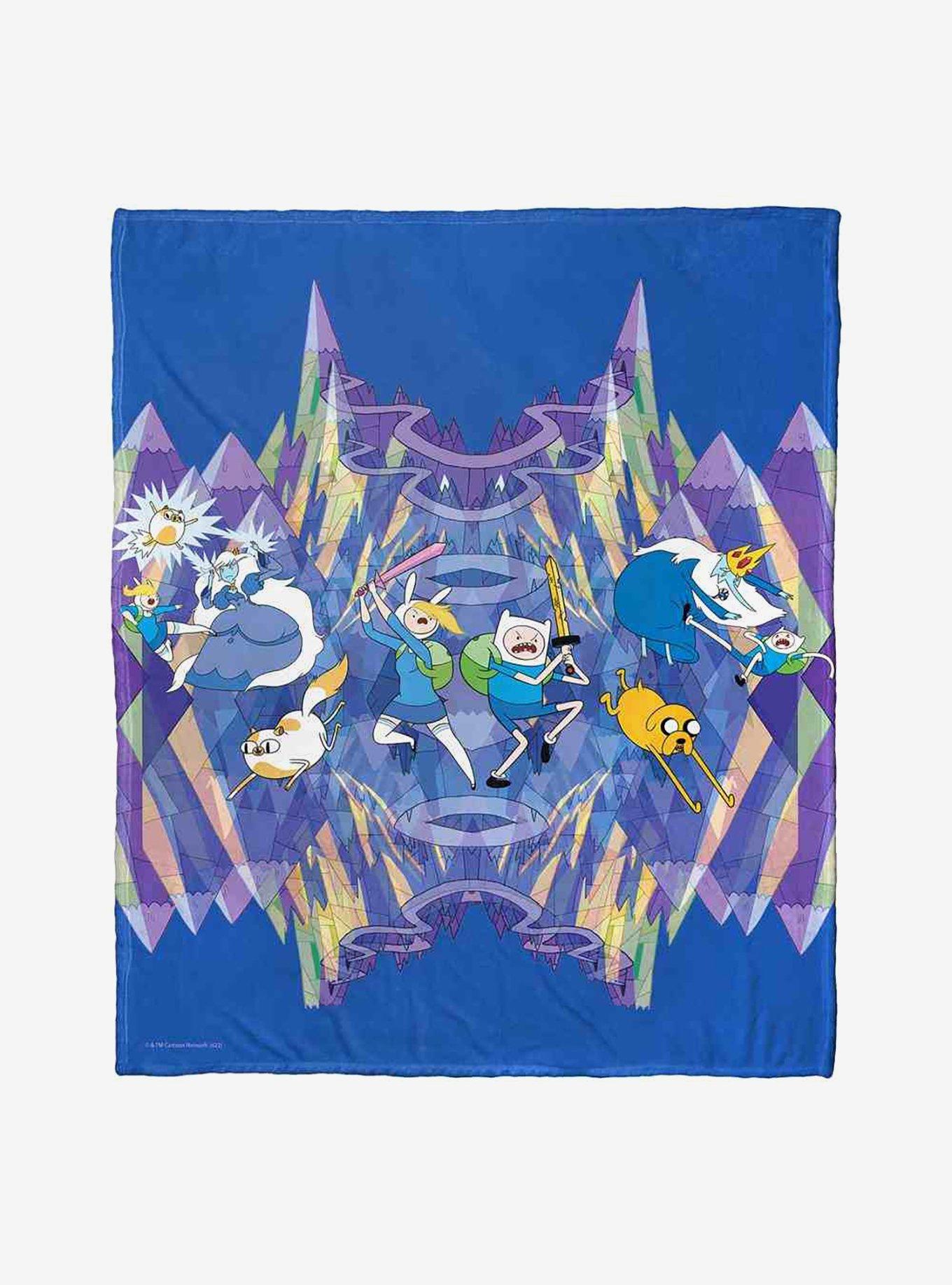 Adventure Time Parallel Universe Silk Touch Throw Blanket, , hi-res