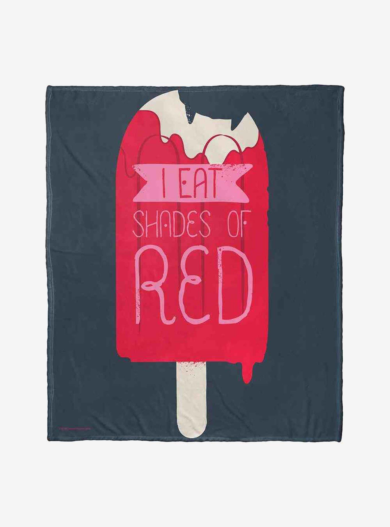 Adventure Time Shades Of Red Silk Touch Throw Blanket , , hi-res
