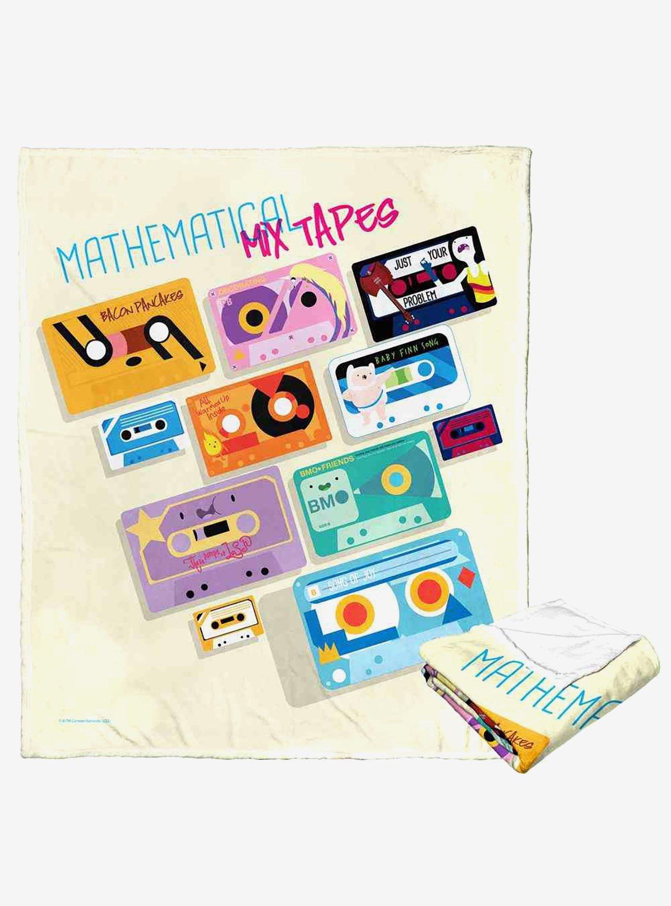 Adventure Time Mathematical Mixtapes Silk Touch Throw Blanket, , hi-res