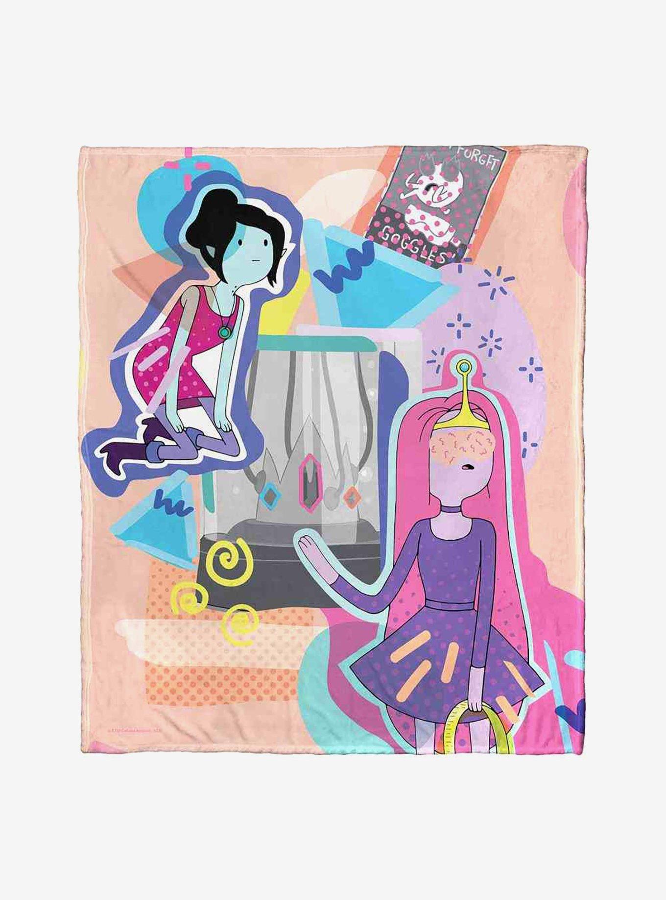 Adventure Time Crown Trouble Silk Touch Throw Blanket, , hi-res