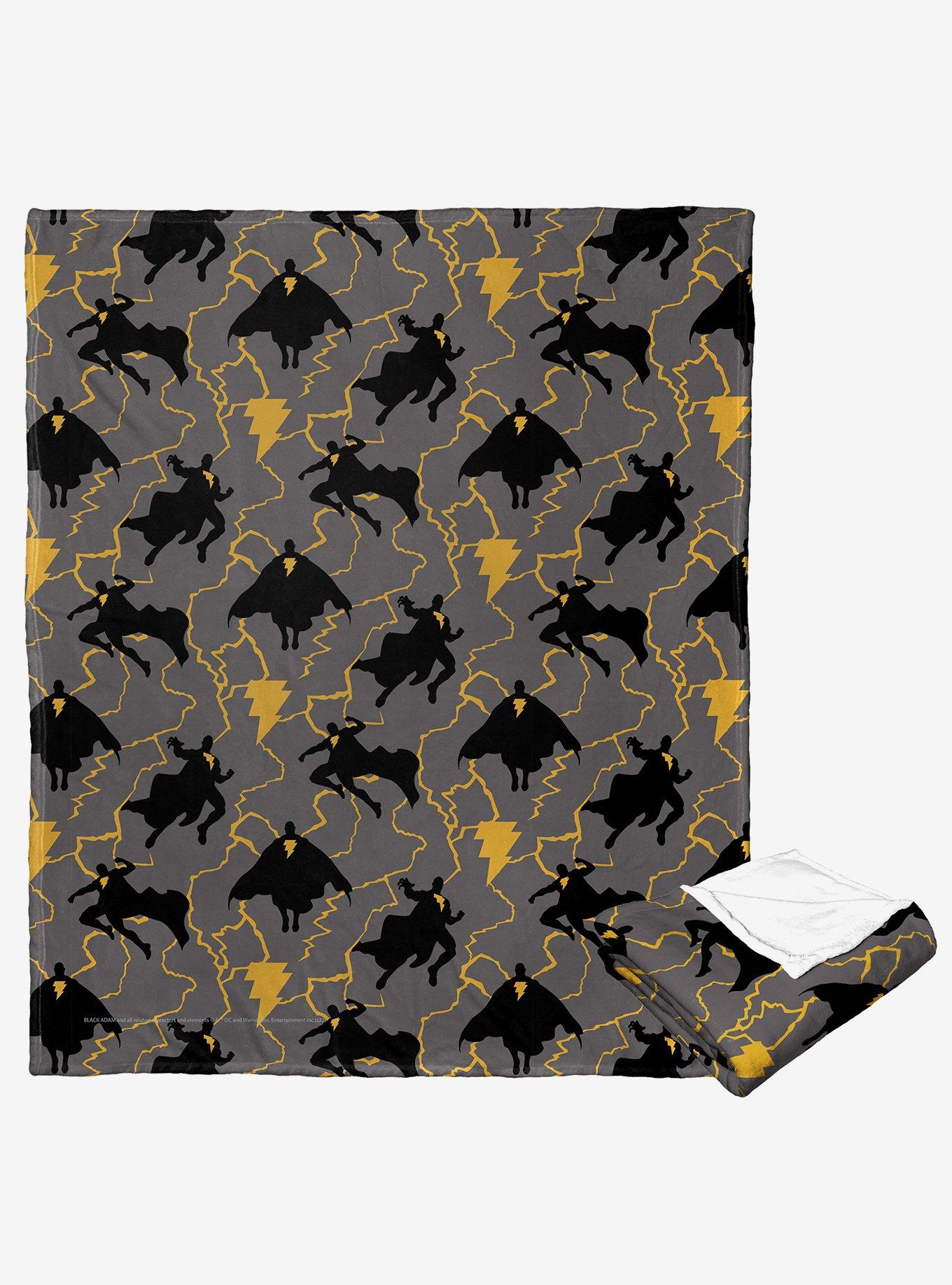 DC Comics Black Adam Justice Silk Touch Throw Blanket , , hi-res