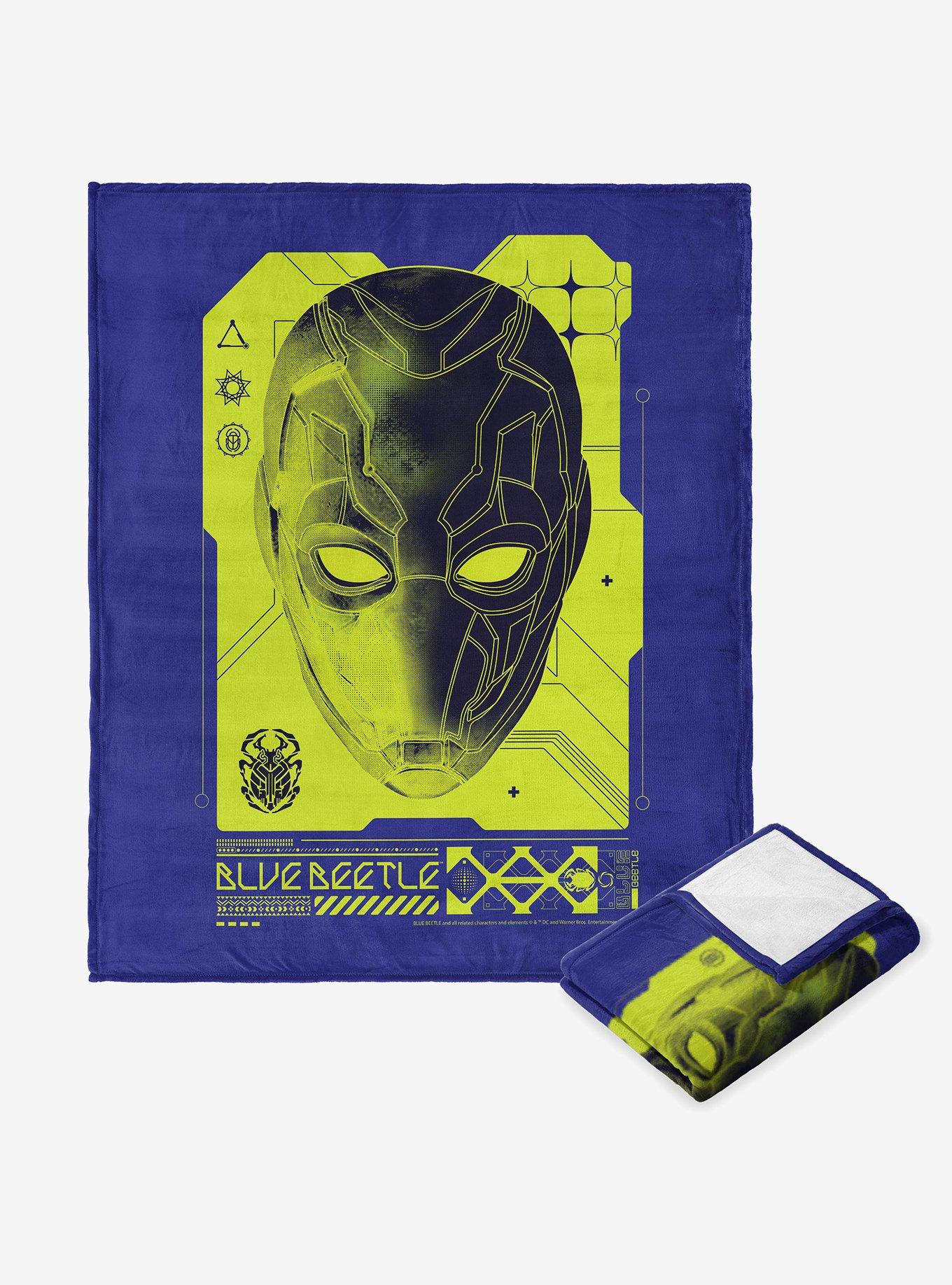 DC Comics Blue Beetle Alien Biotech Silk Touch Throw Blanket, , hi-res