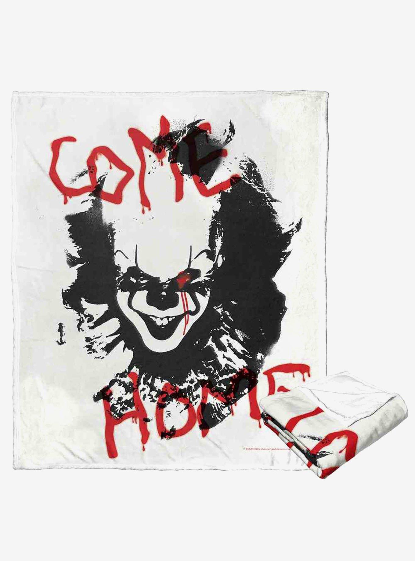 It Chapter 2 It Graffiti Silk Touch Throw Blanket, , hi-res