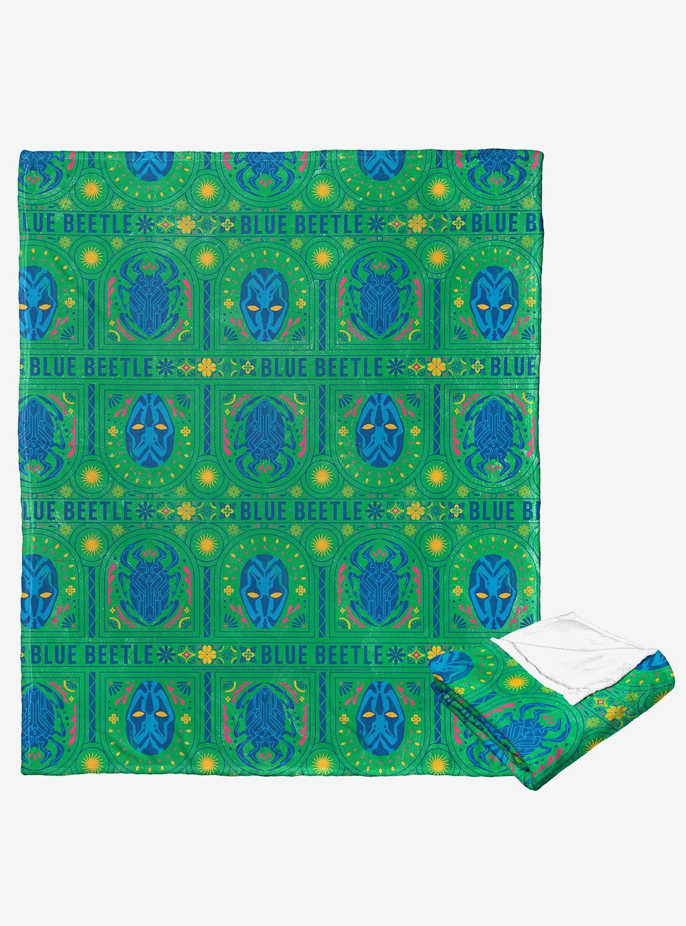 DC Comics Blue Beetle Beetle Symbiosis Silk Touch Throw Blanket , , hi-res