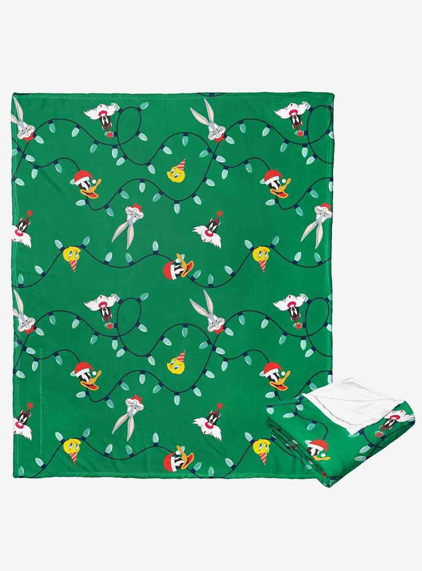 Looney Tunes Looney Lights Silk Touch Throw Blanket, , hi-res