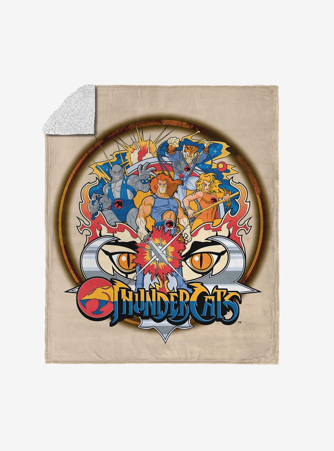 Thundercats Justice, Truth, Honor, And Loyalty Silk Touch Sherpa Throw Blanket, , hi-res