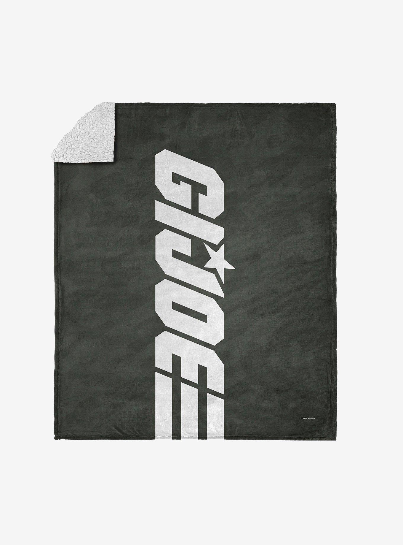 GI Joe Symbols GI Joe Silk Touch Sherpa Throw Blanket , , hi-res
