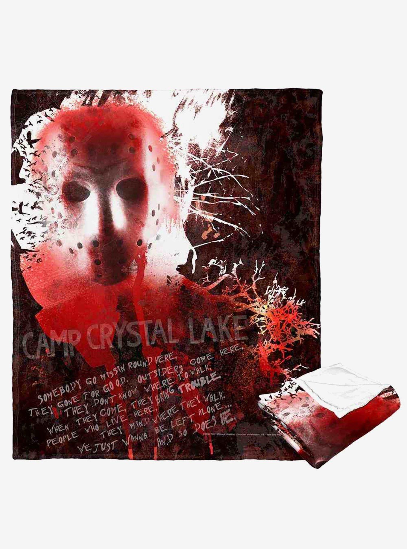 Friday the 13th The Killer Of Camp Crystal Lake Silk Touch Throw Blanket, , hi-res