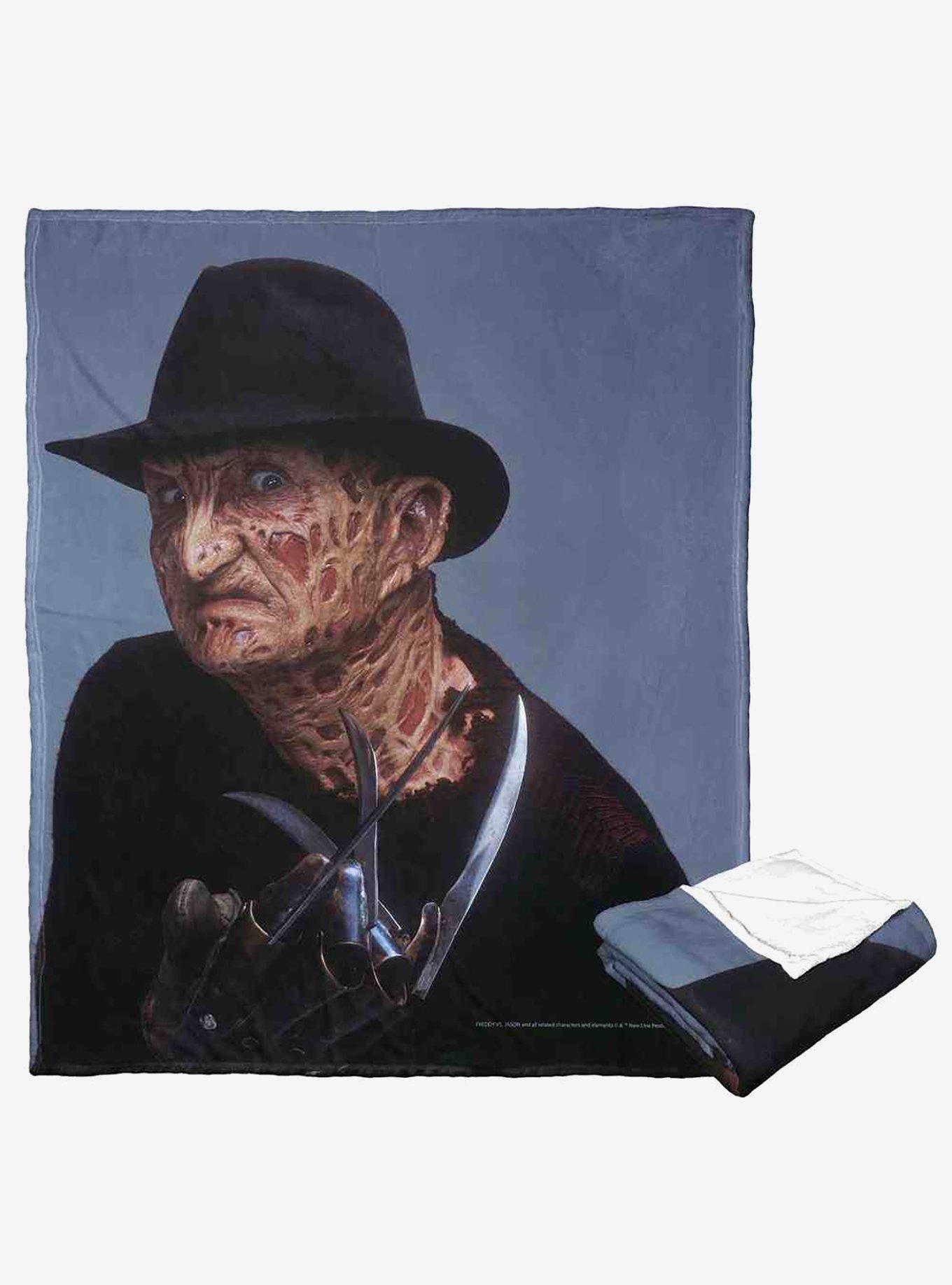 Freddy vs Jason Frightening Freddy Silk Touch Throw Blanket, , hi-res