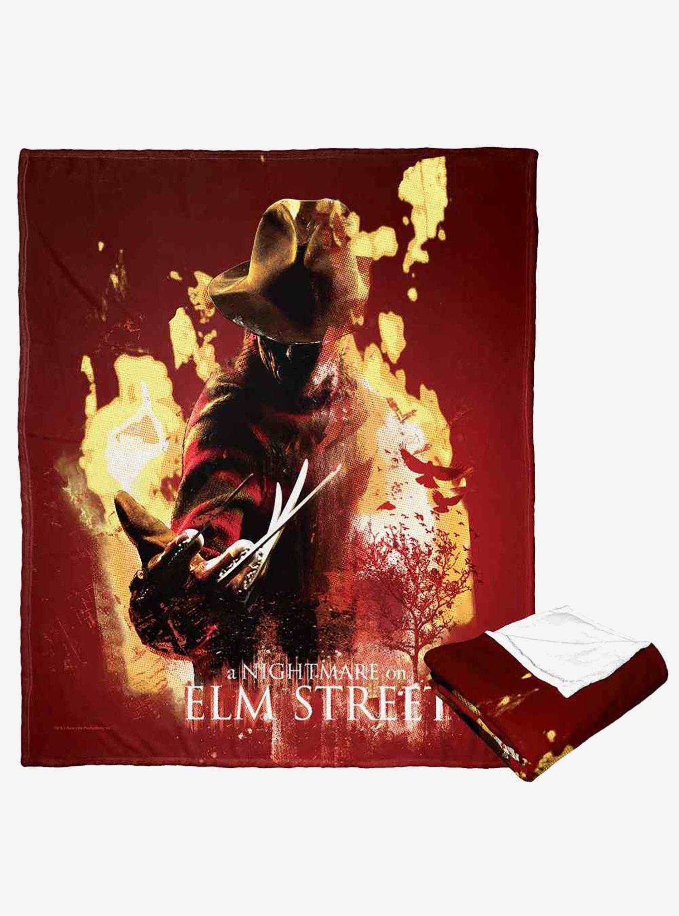 Nightmare on Elm Street Into The Flames Silk Touch Throw Blanket, , hi-res