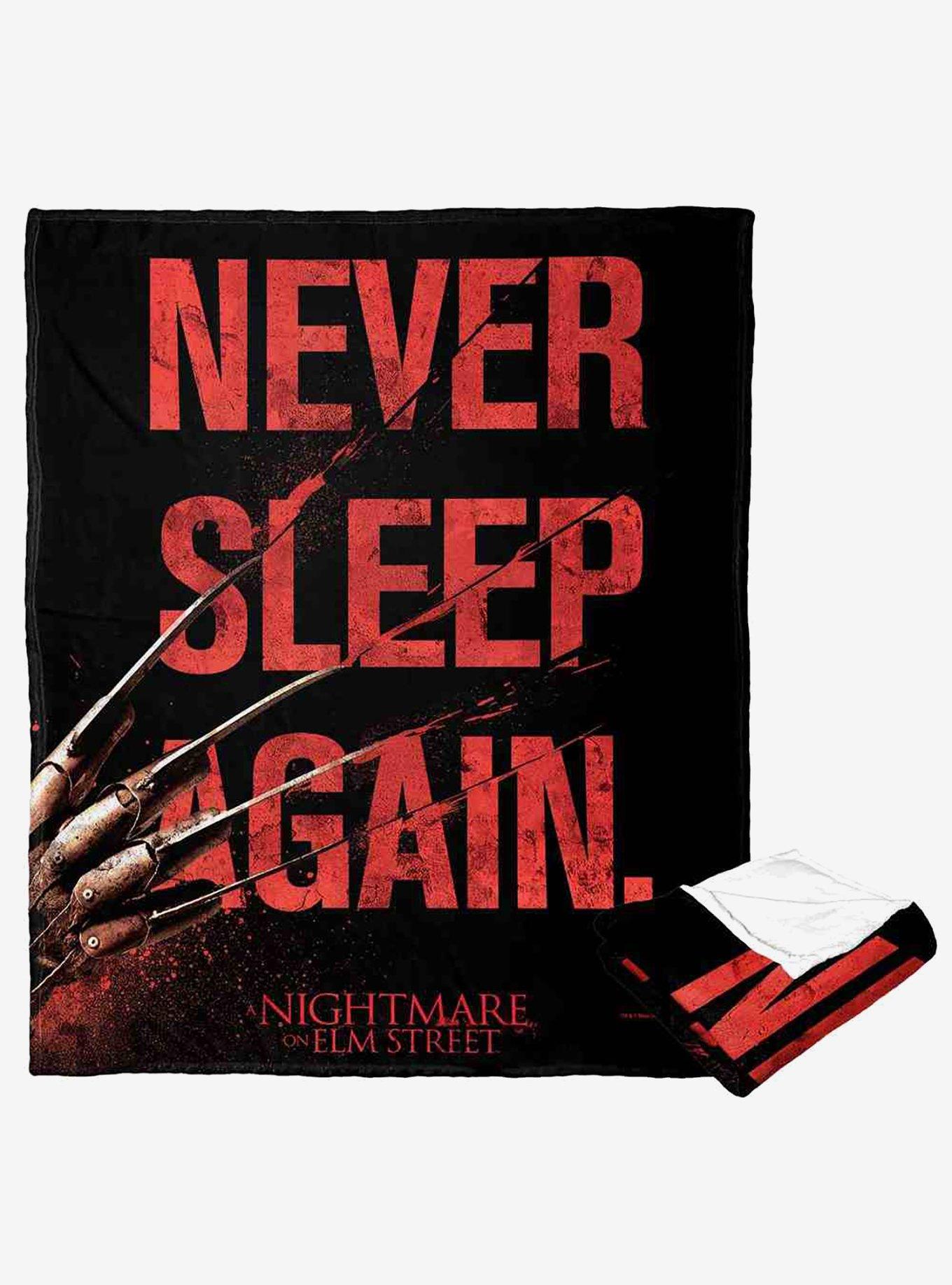Nightmare on Elm Street Never Sleep Again Silk Touch Throw Blanket, , hi-res
