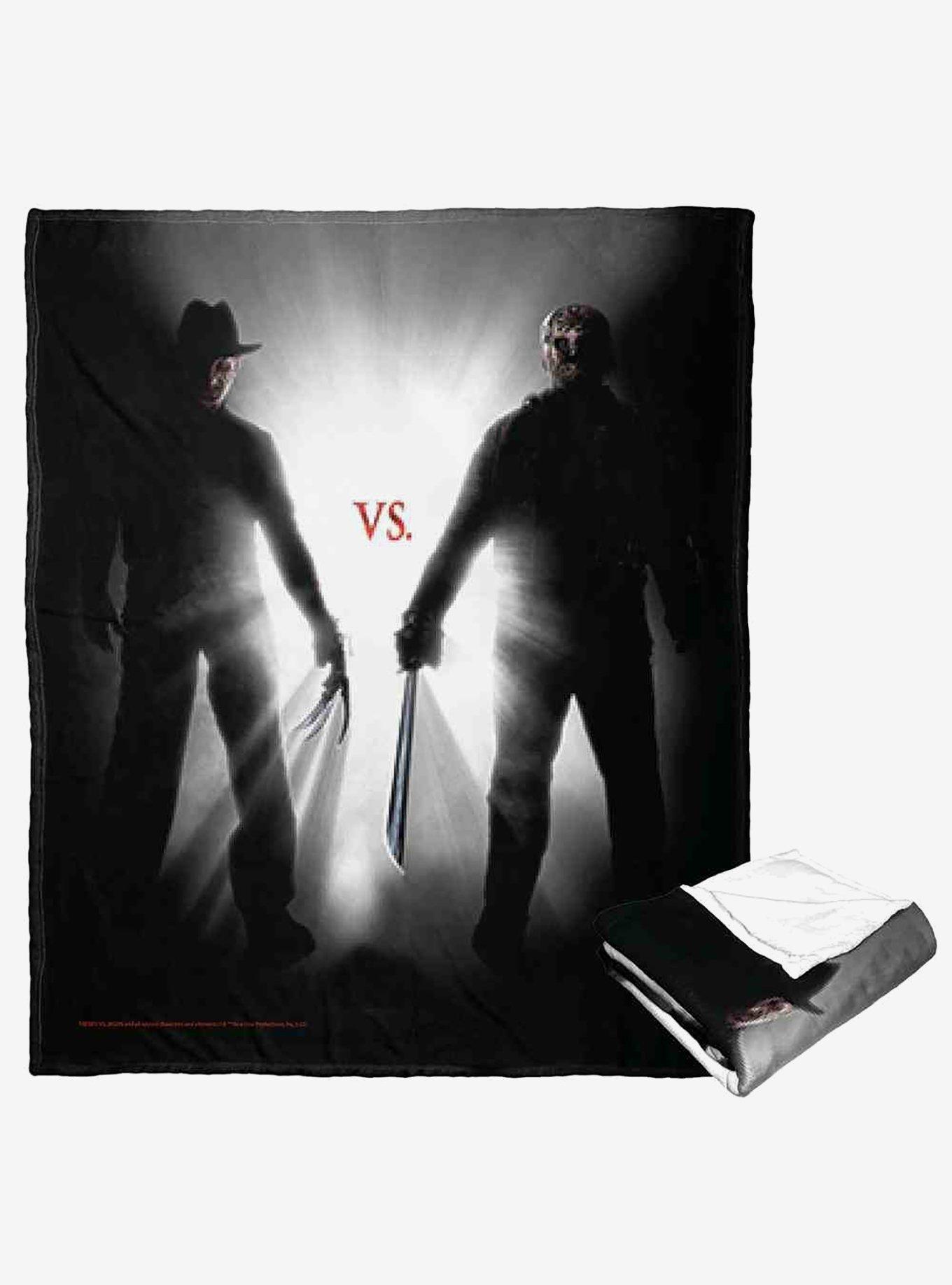 Freddy vs Jason Ultimate Slasher Throwdown Silk Touch Throw Blanket, , hi-res