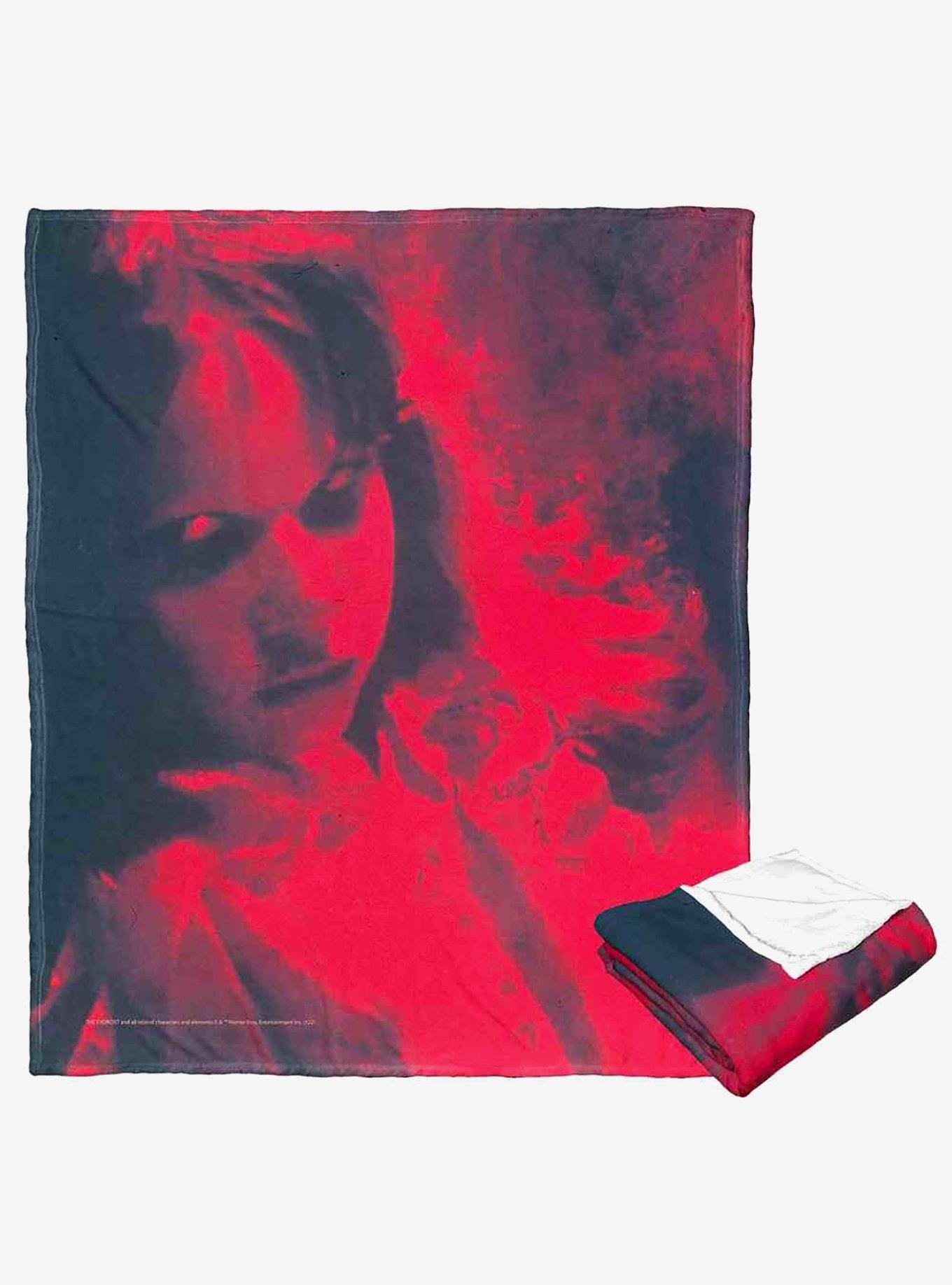 The Exorcist Somethings Wrong With Regan Silk Touch Throw Blanket, , hi-res