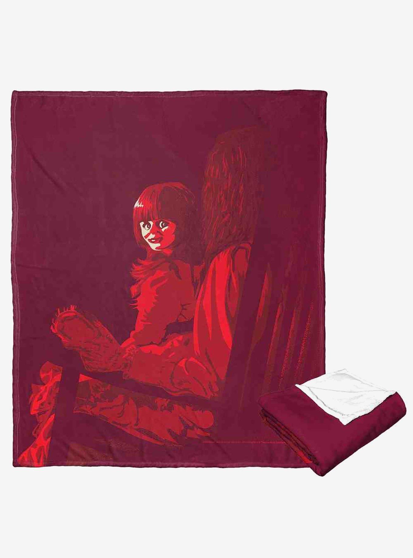 Annabelle She Sees You Silk Touch Throw Blanket, , hi-res