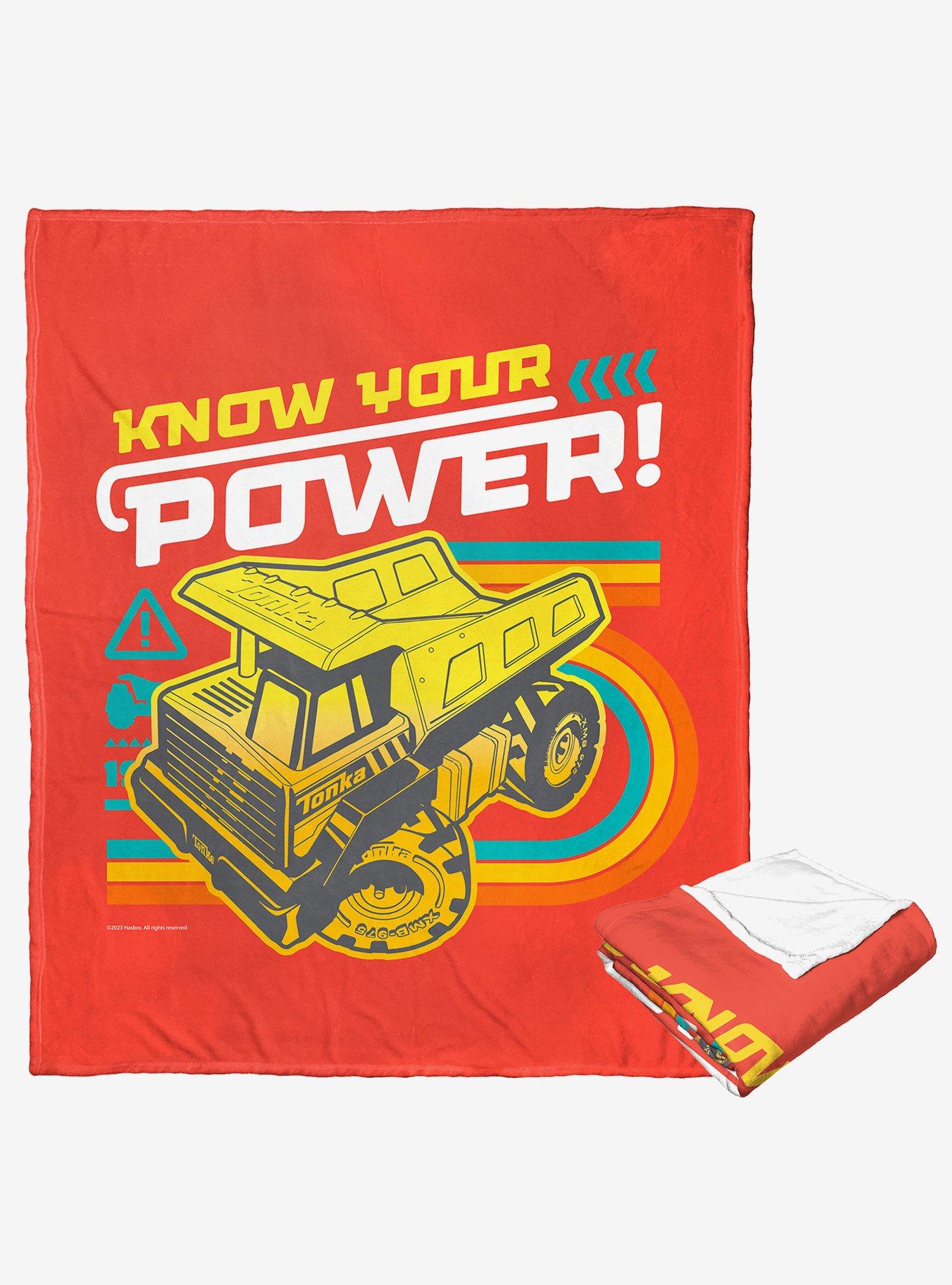 Tonka Know Your Power Silk Touch Throw Blanket, , hi-res