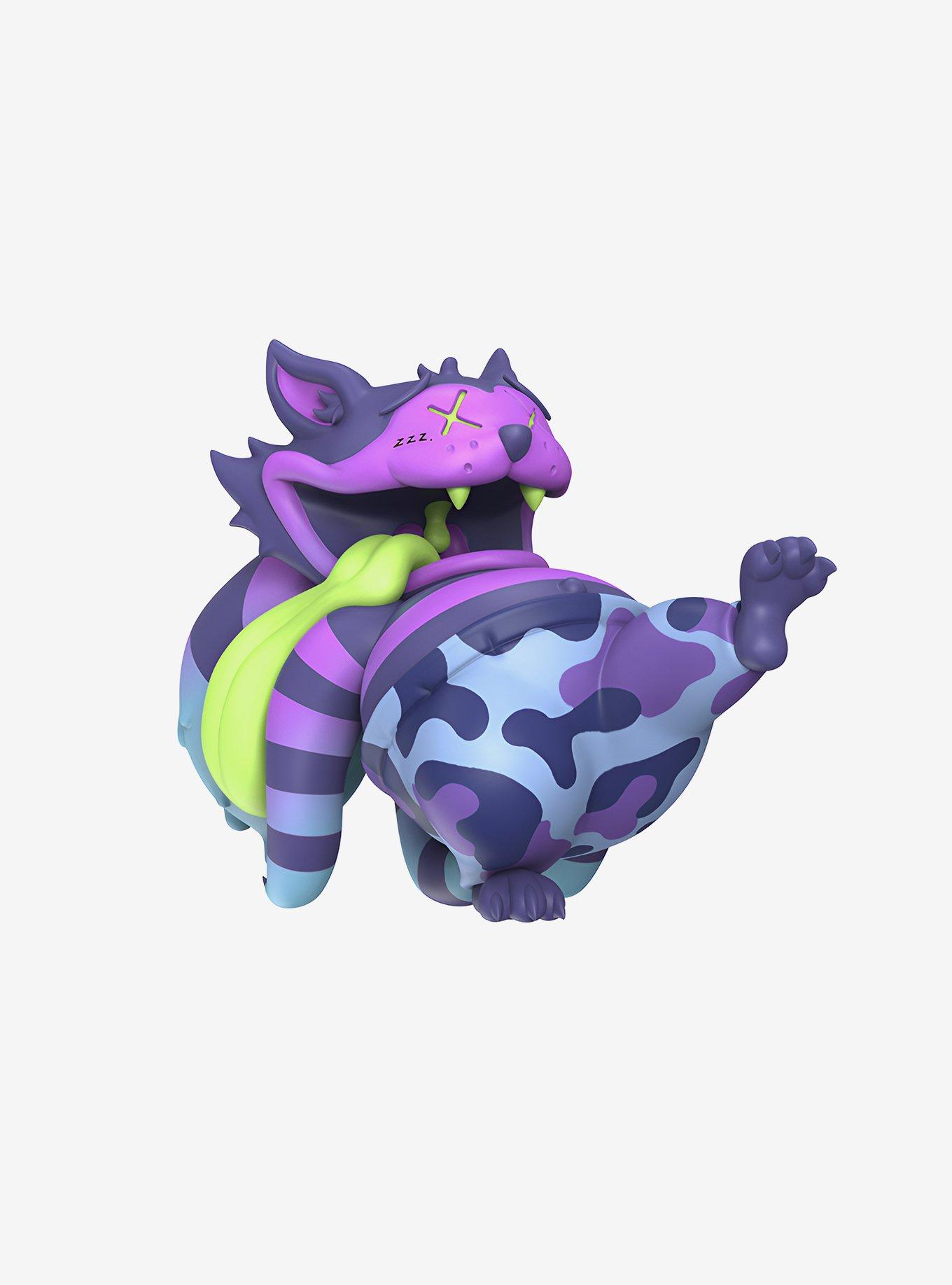 Droopy Cat Glow-In-The-Dark Figure, , hi-res