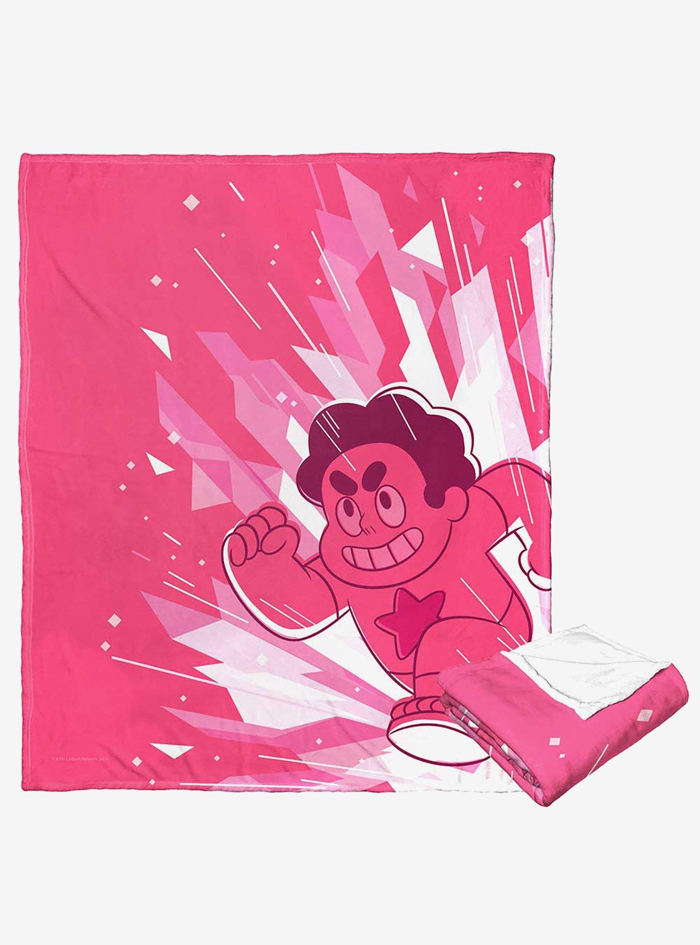 Steven Universe Steven Crystal Burst Silk Touch Throw Blanket, , hi-res