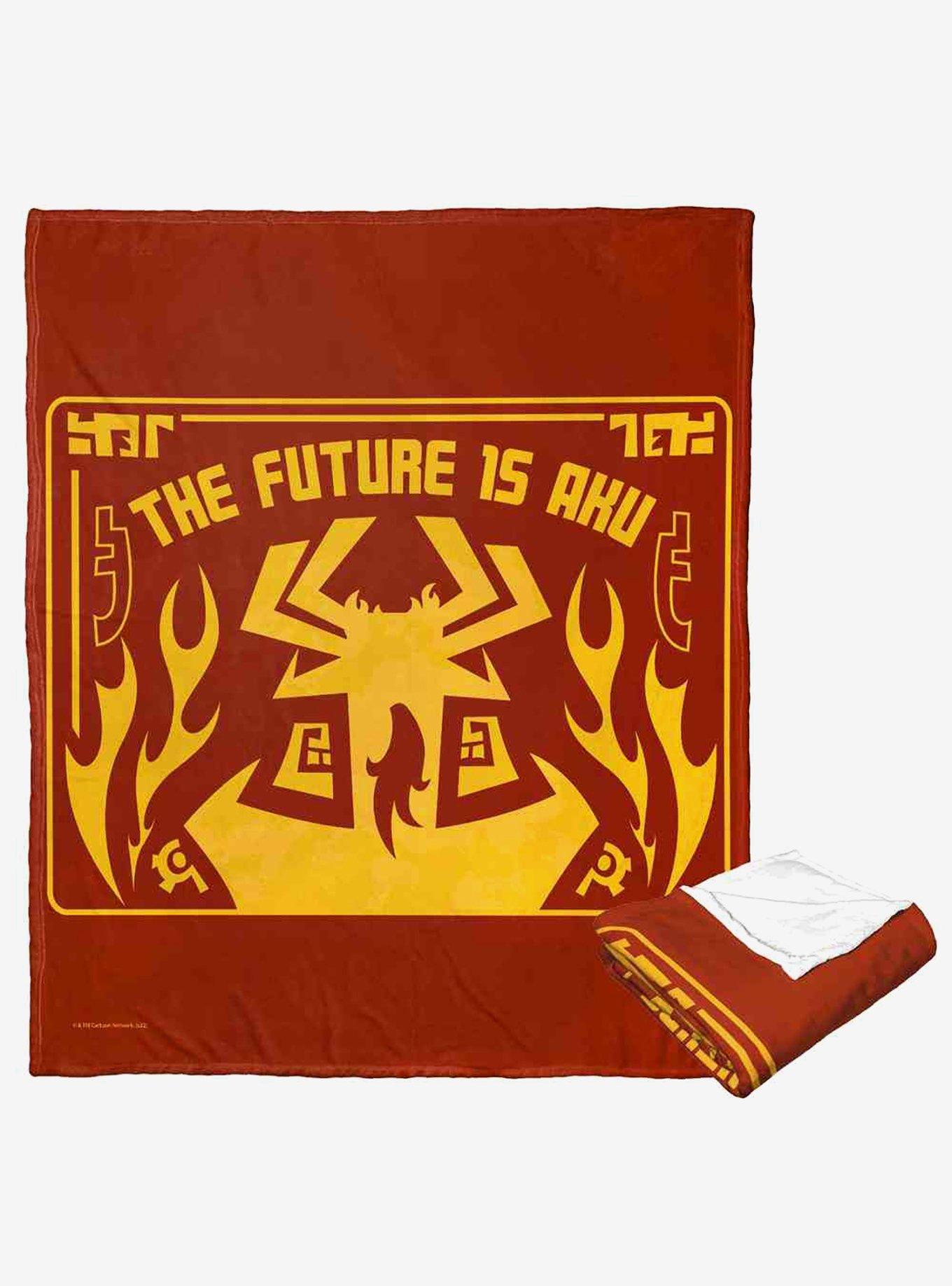 Samurai Jack Future Is Aku Silk Touch Throw Blanket, , hi-res