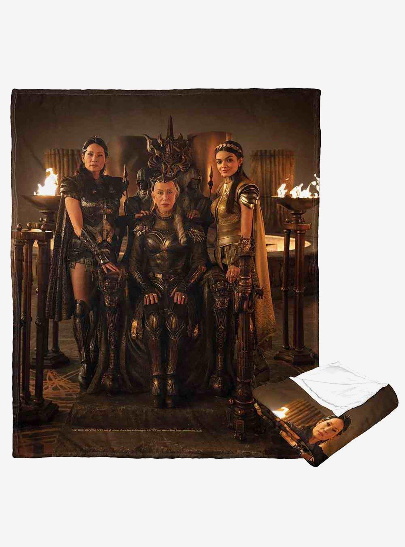 DC Comics Shazam The Gods Silk Touch Throw Blanket, , hi-res