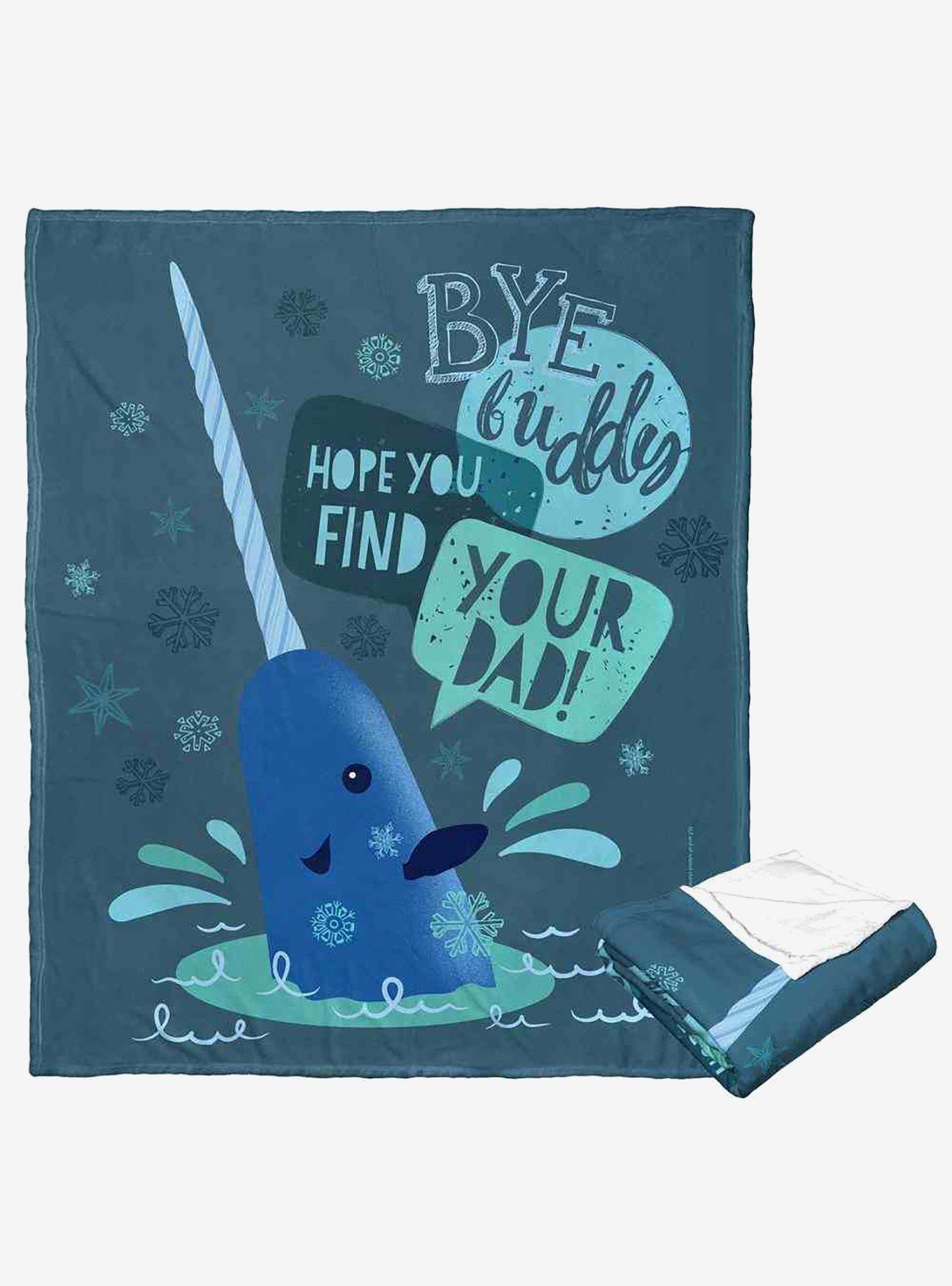 Elf Hope You Find Your Dad Silk Touch Throw Blanket, , hi-res