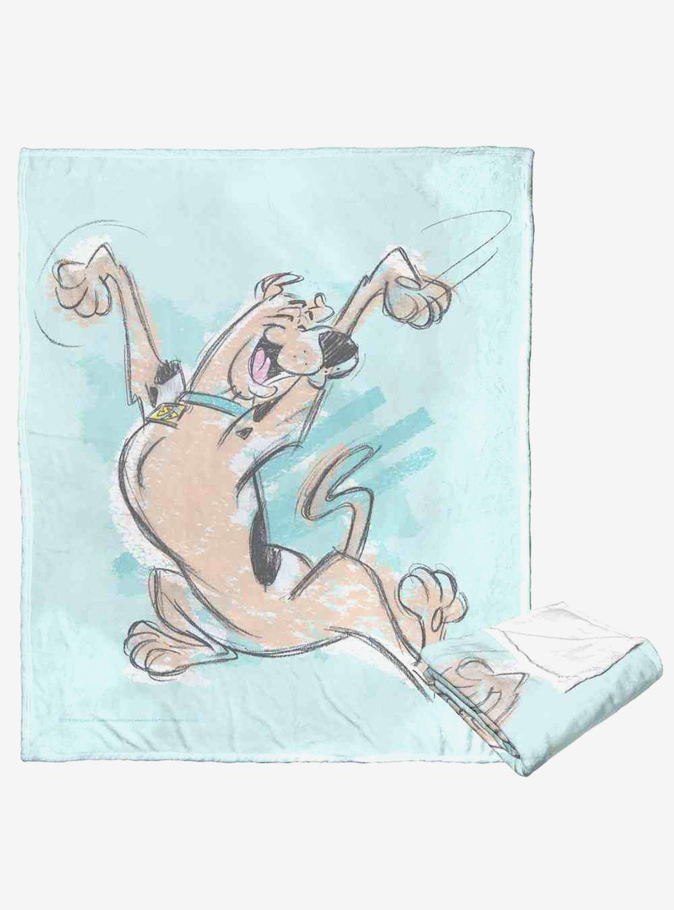 Scooby-Doo! Joyful Scooby Silk Touch Throw Blanket, , hi-res