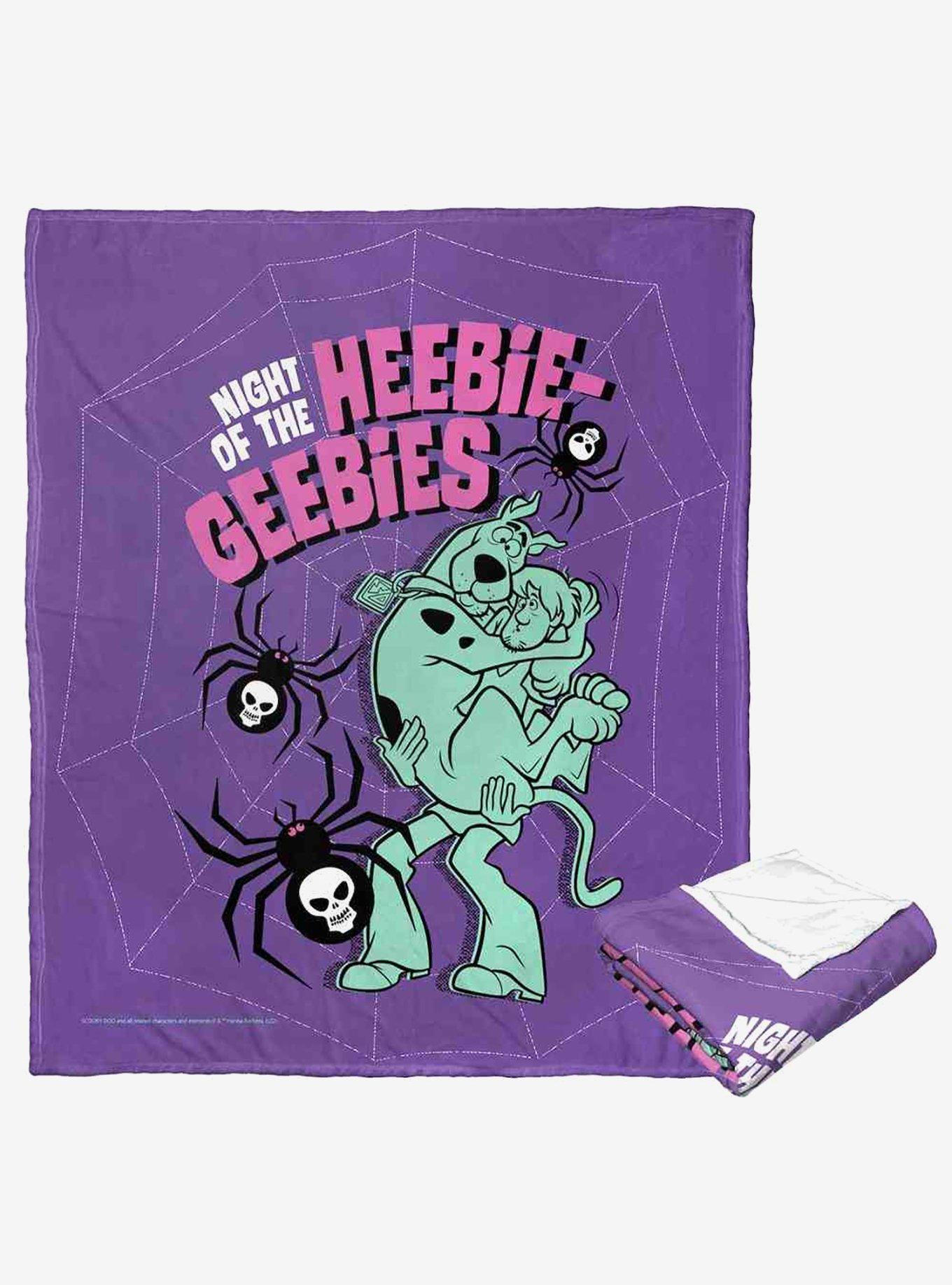 Scooby-Doo! Heebie Geebies Night Silk Touch Throw Blanket, , hi-res