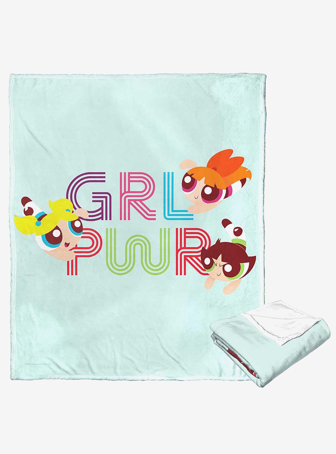 Powerpuff Girls Girl Power Silk Touch Throw Blanket, , hi-res