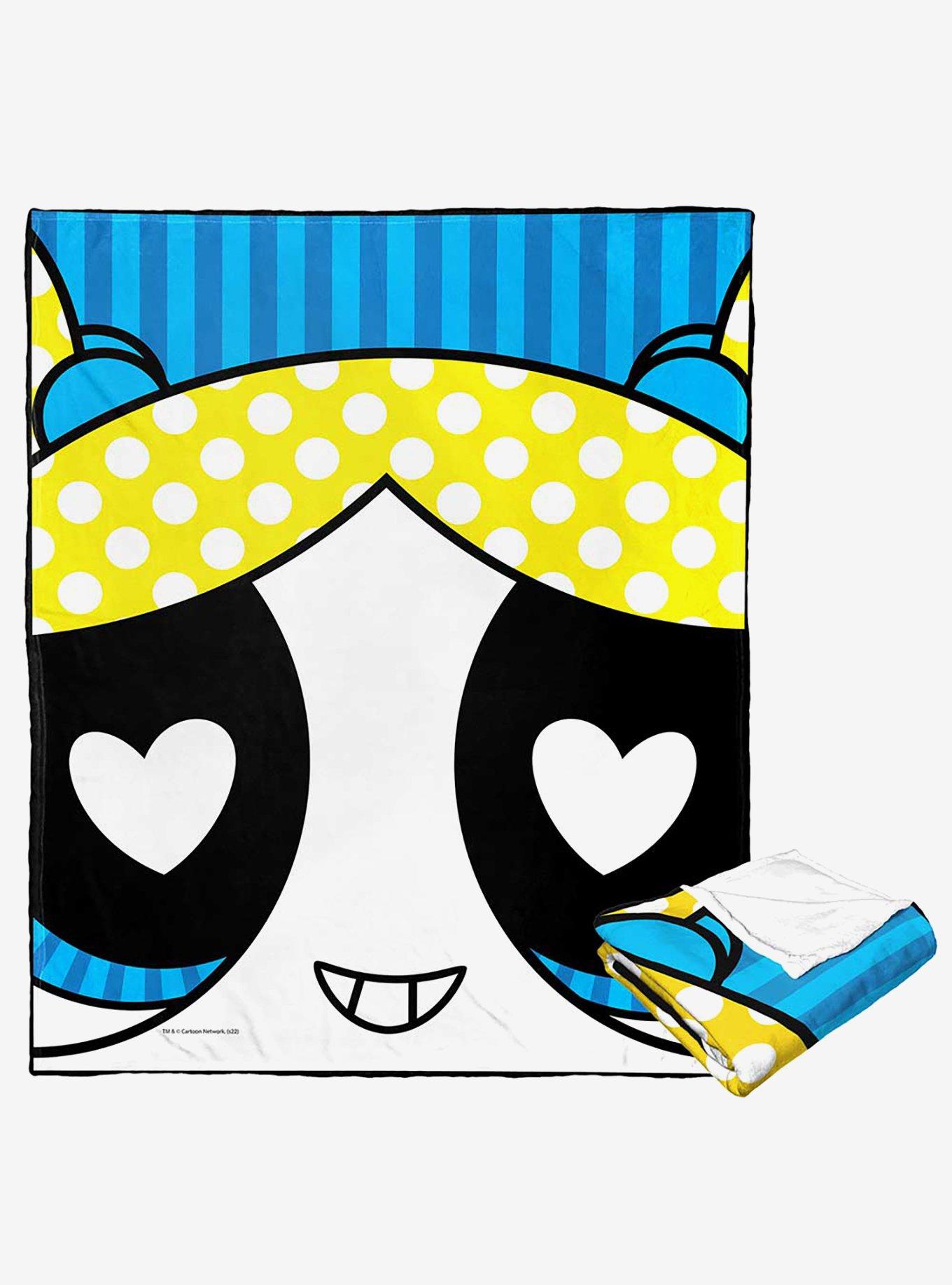 Powerpuff Girls Bubbles Heart Eyes Silk Touch Throw Blanket , , hi-res