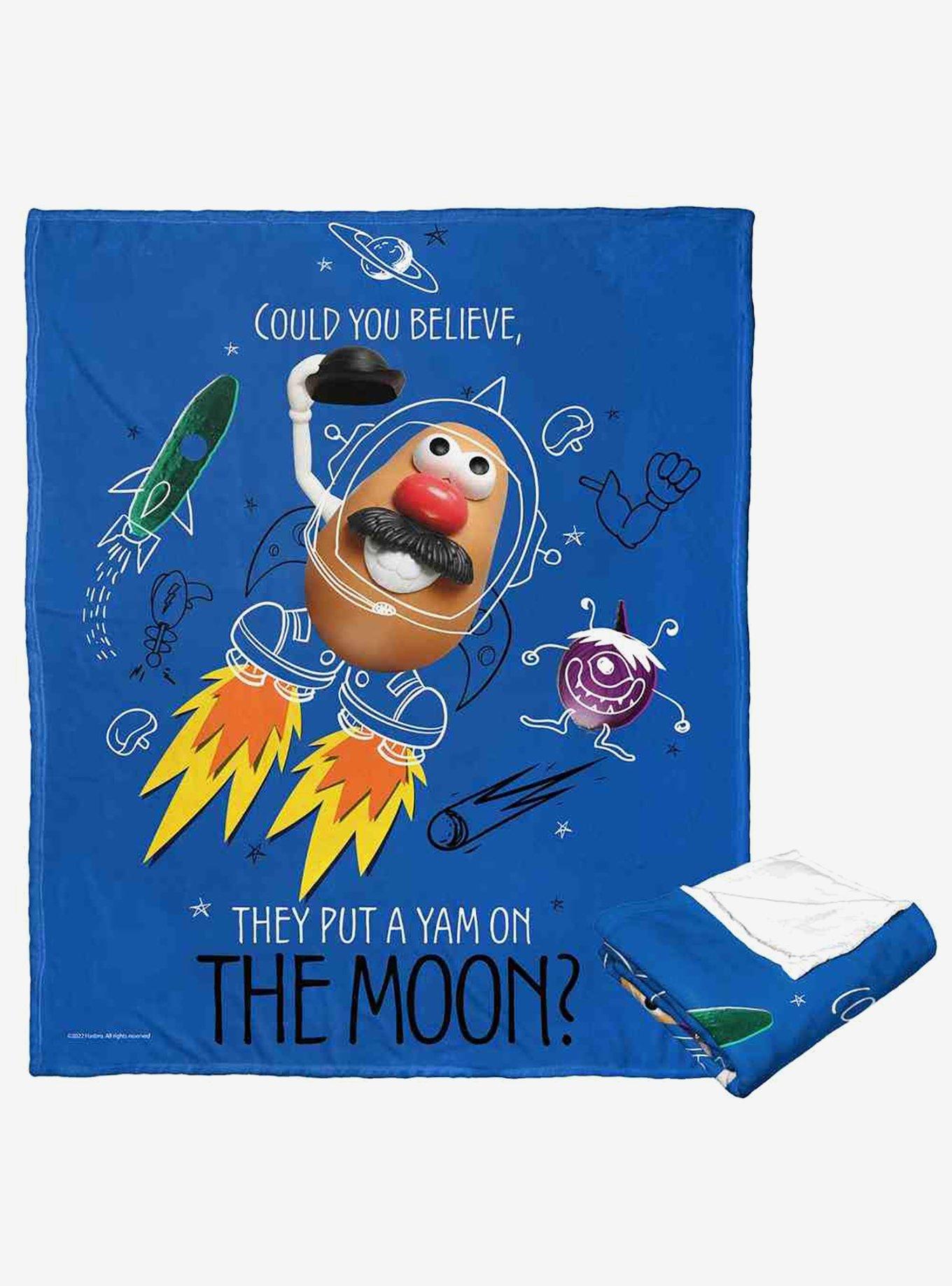 Mr. Potato Head A Yam On The Moon Silk Touch Throw Blanket, , hi-res
