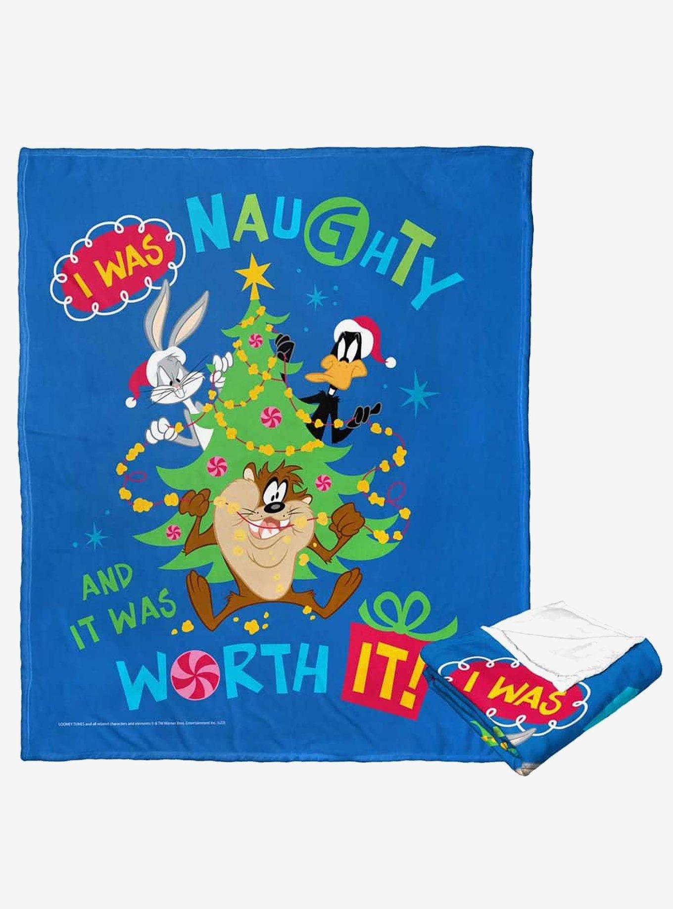 Looney Tunes Naught And Worth It Silk Touch Throw Blanket, , hi-res