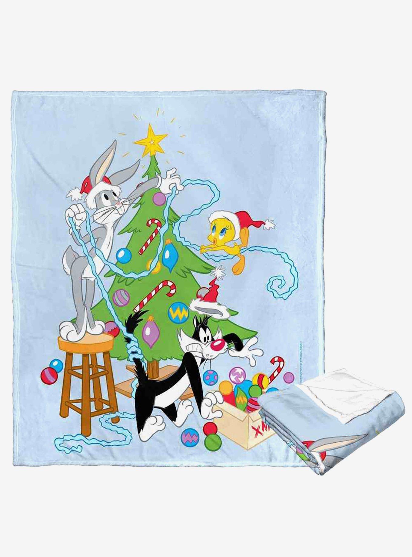 Looney Tunes Decoration Shenanigans Silk Touch Throw Blanket , , hi-res