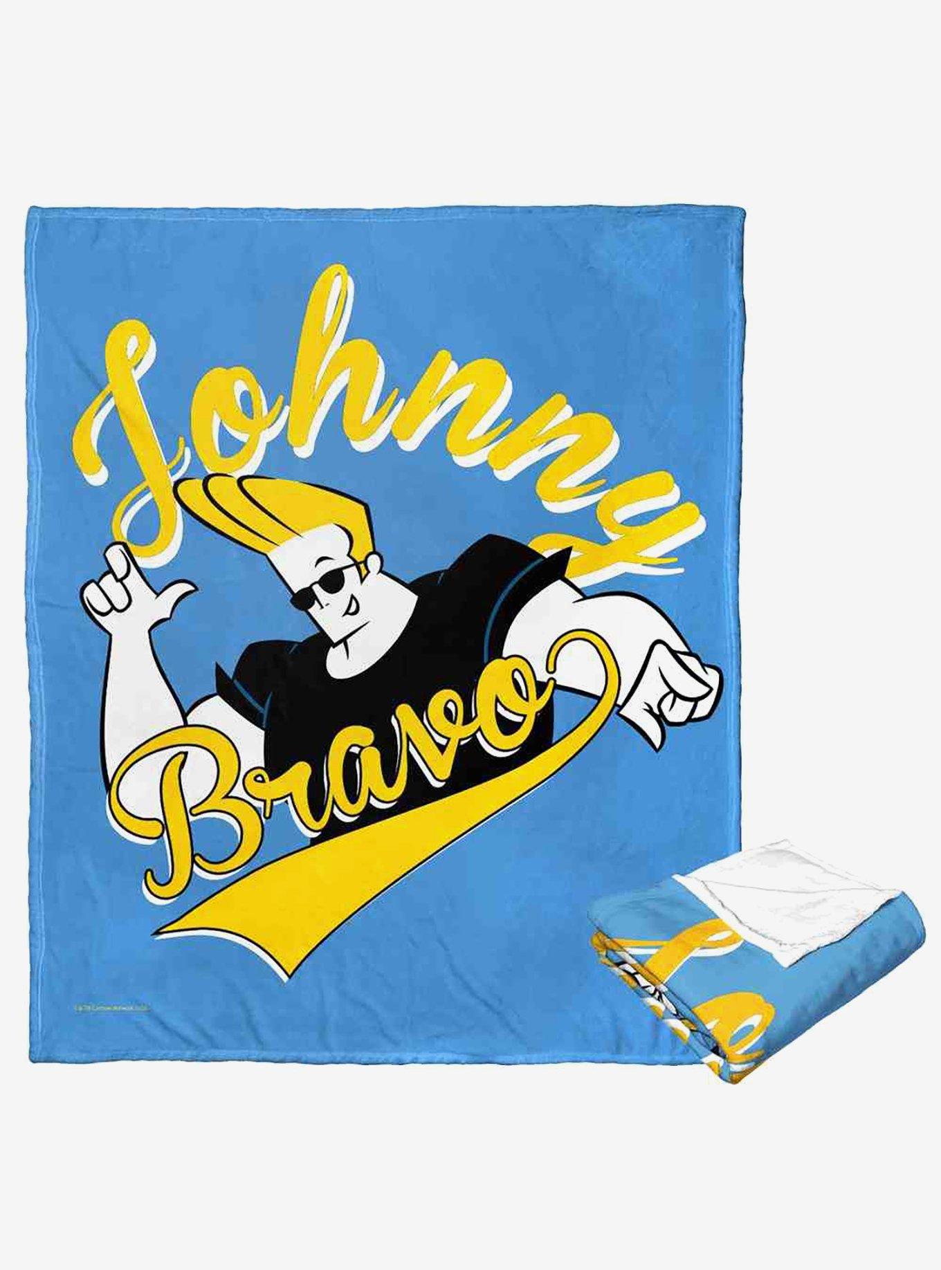 Johnny Bravo Varsity Johnny Silk Touch Throw Blanket, , hi-res
