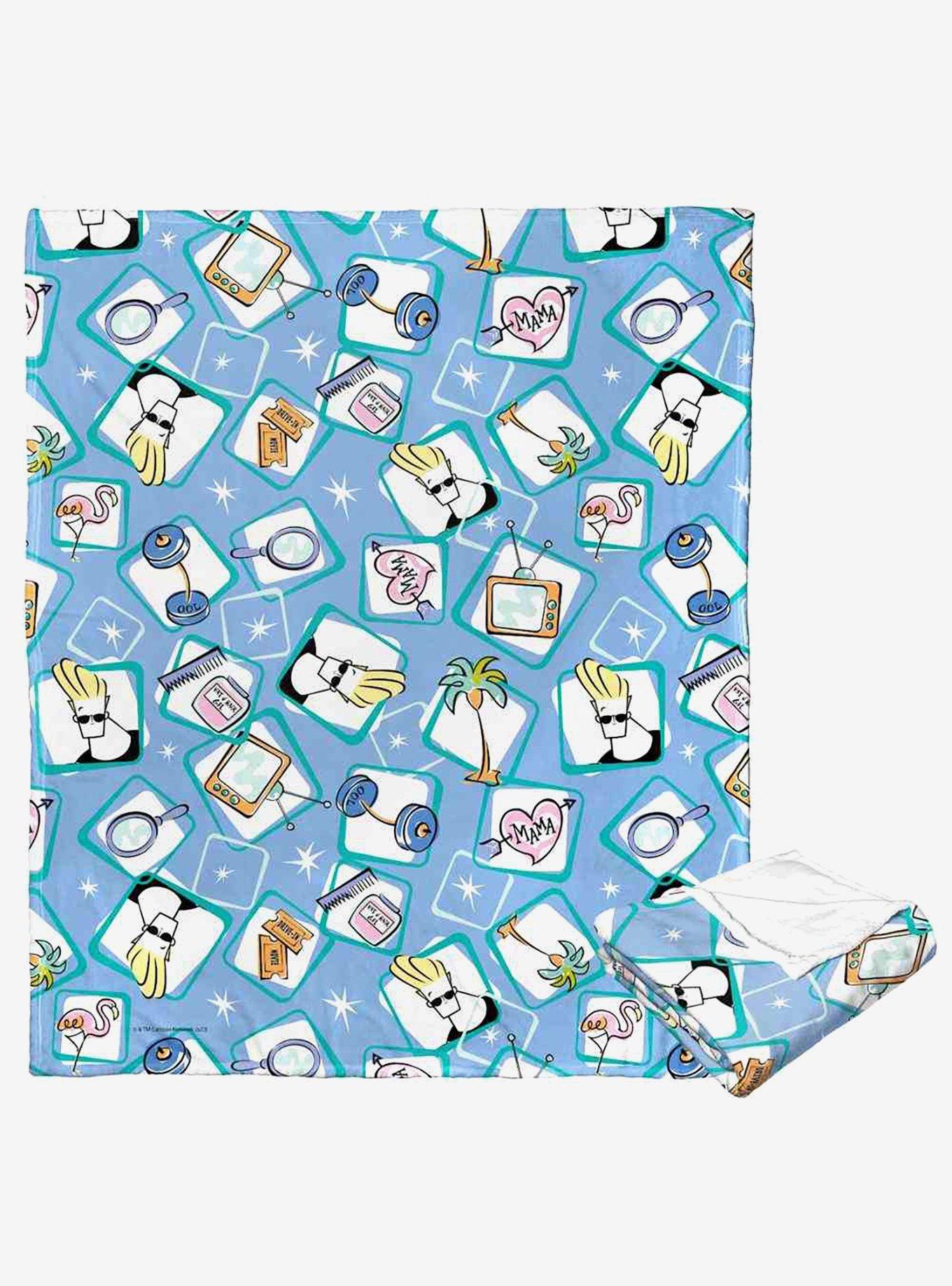 Johnny Bravo All Things Johnny Bravo Silk Touch Throw Blanket, , hi-res