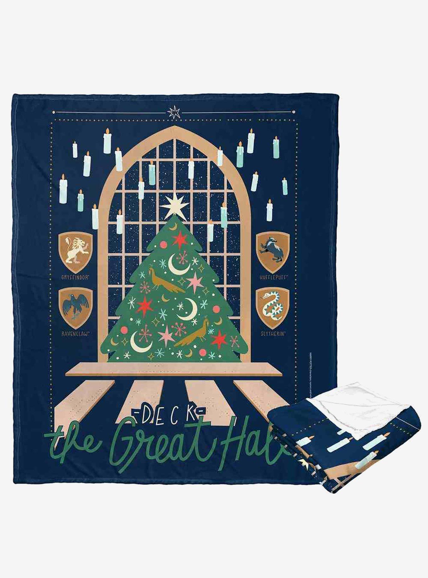 Harry Potter Deck The Great Hall Silk Touch Throw Blanket, , hi-res