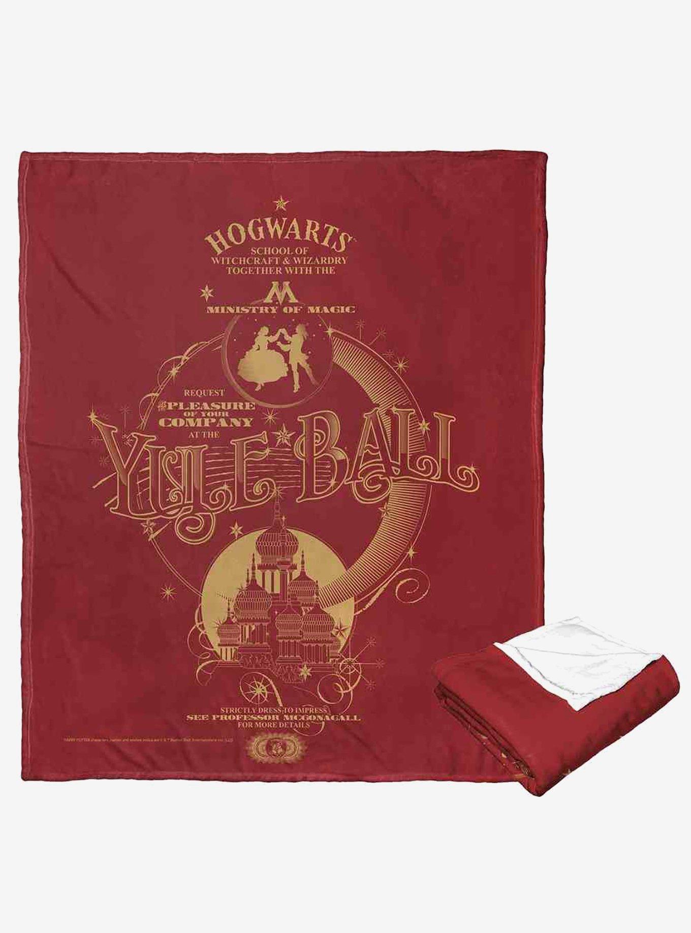 Harry Potter Yule Ball Invitation Silk Touch Throw Blanket, , hi-res