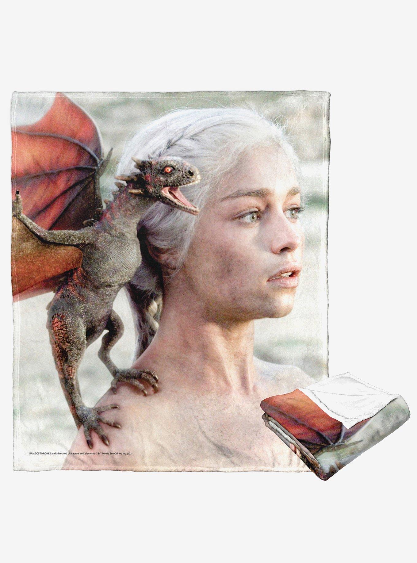 Game Of Thrones Mother Of Dragons Silk Touch Throw Blanket, , hi-res