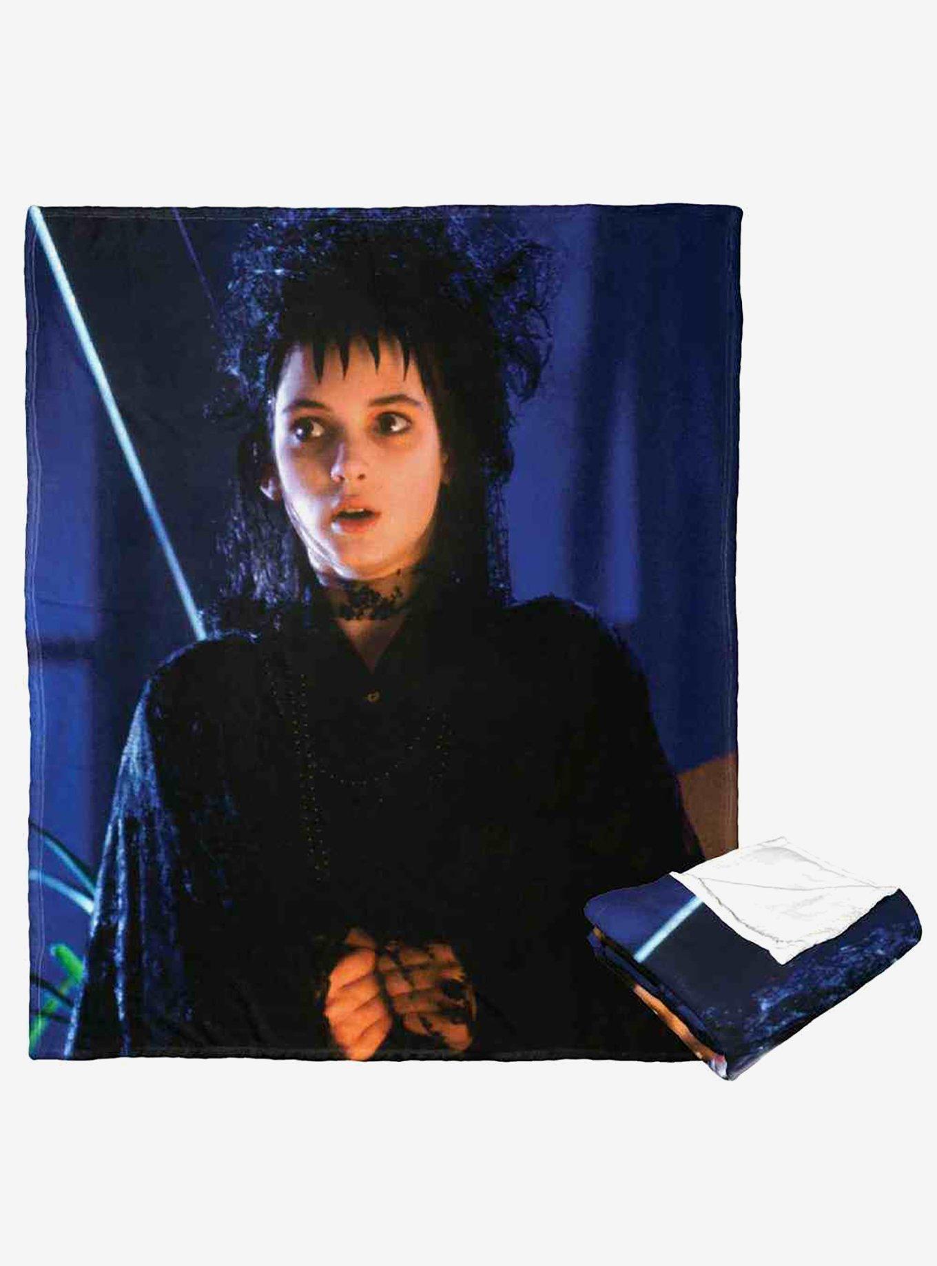 Beetlejuice Strange Lydia Silk Touch Throw Blanket, , hi-res